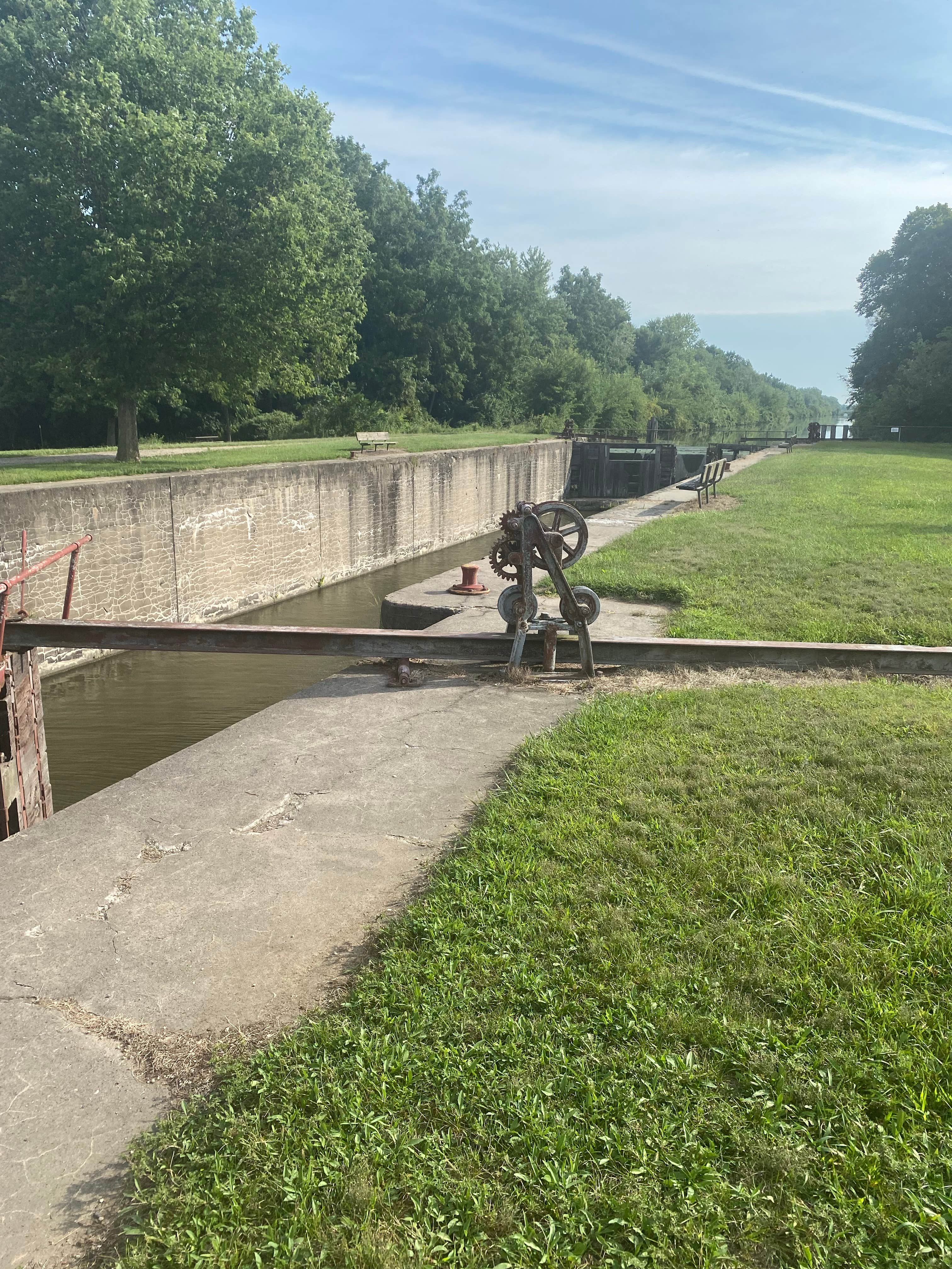 Camper-submitted photo at Hennepin Canal Lock 22 Campground near North Utica, IL