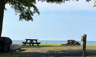 Camping near Pond Shore Cabin Area — Fair Haven Beach State Park: Fairpoint Marina, Sterling, New York