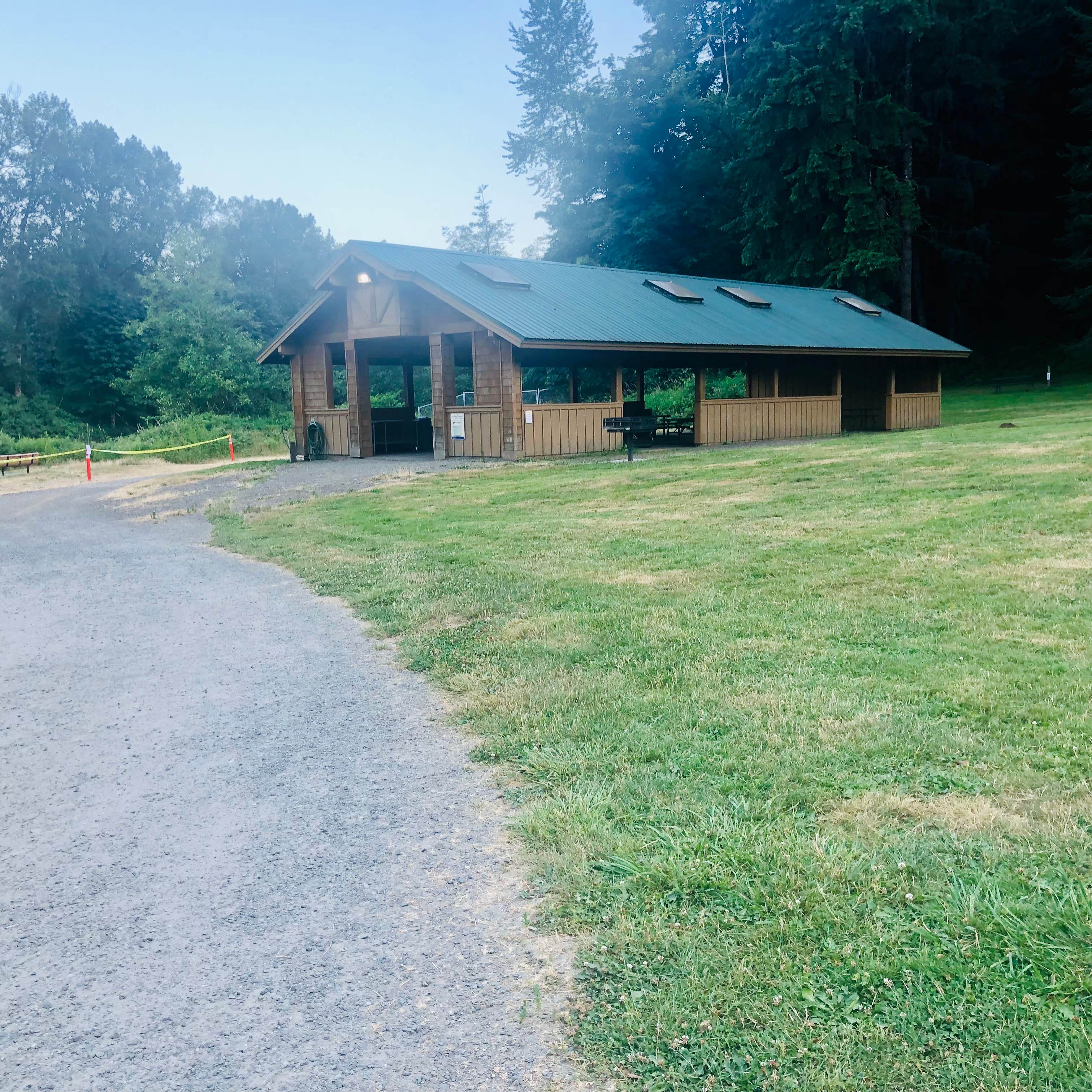 Jessica H.'s photo of a cabin at Tolt MacDonald Park, WA near Mill Creek, WA