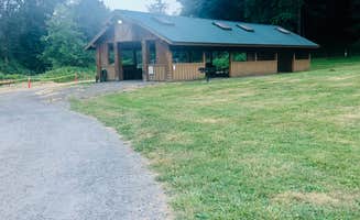 Jessica H.'s photo of a cabin at Tolt MacDonald Park, WA near Lynnwood, WA