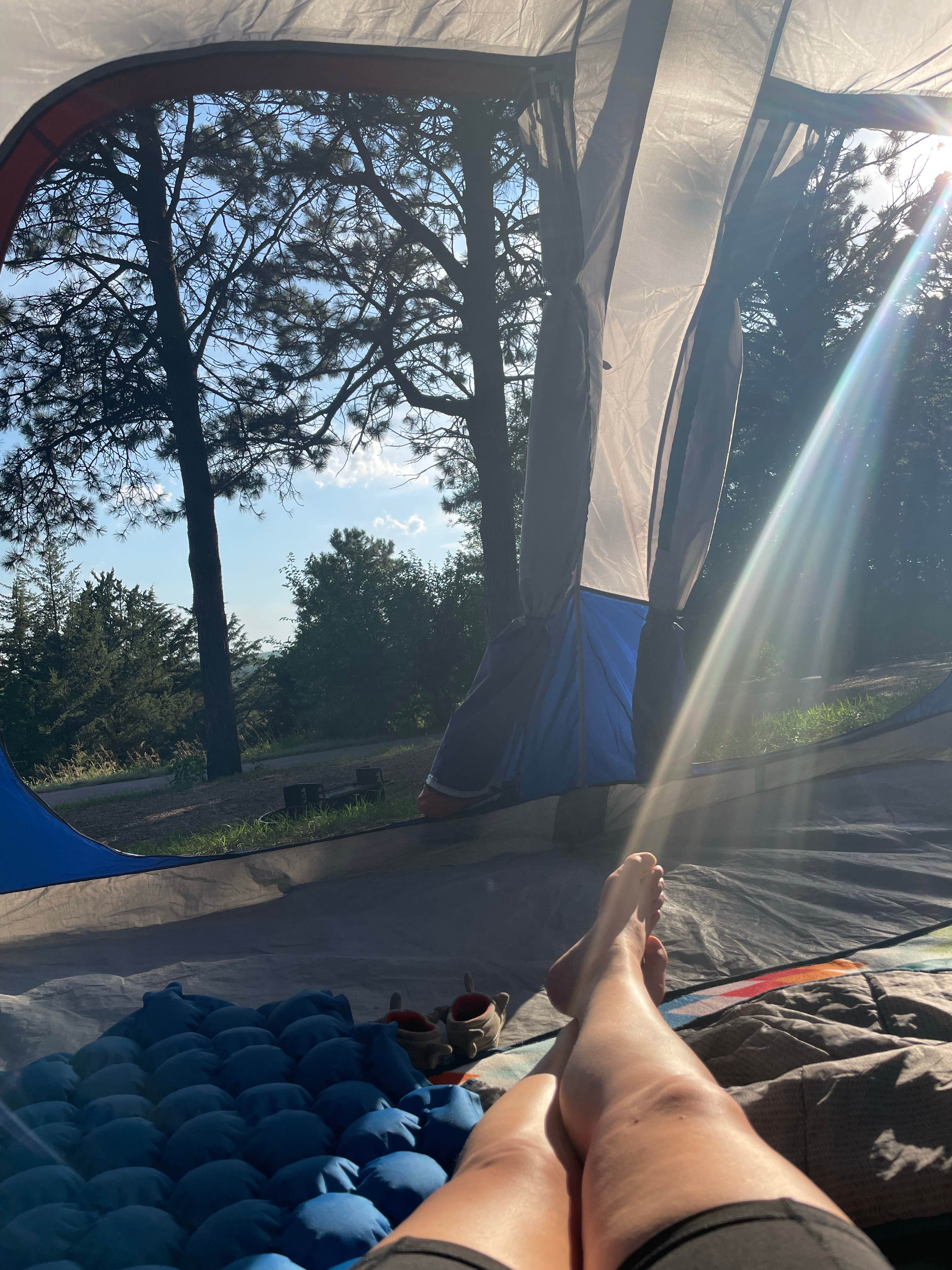 Camper-submitted photo at Union Grove State Park Campground near Beresford, SD