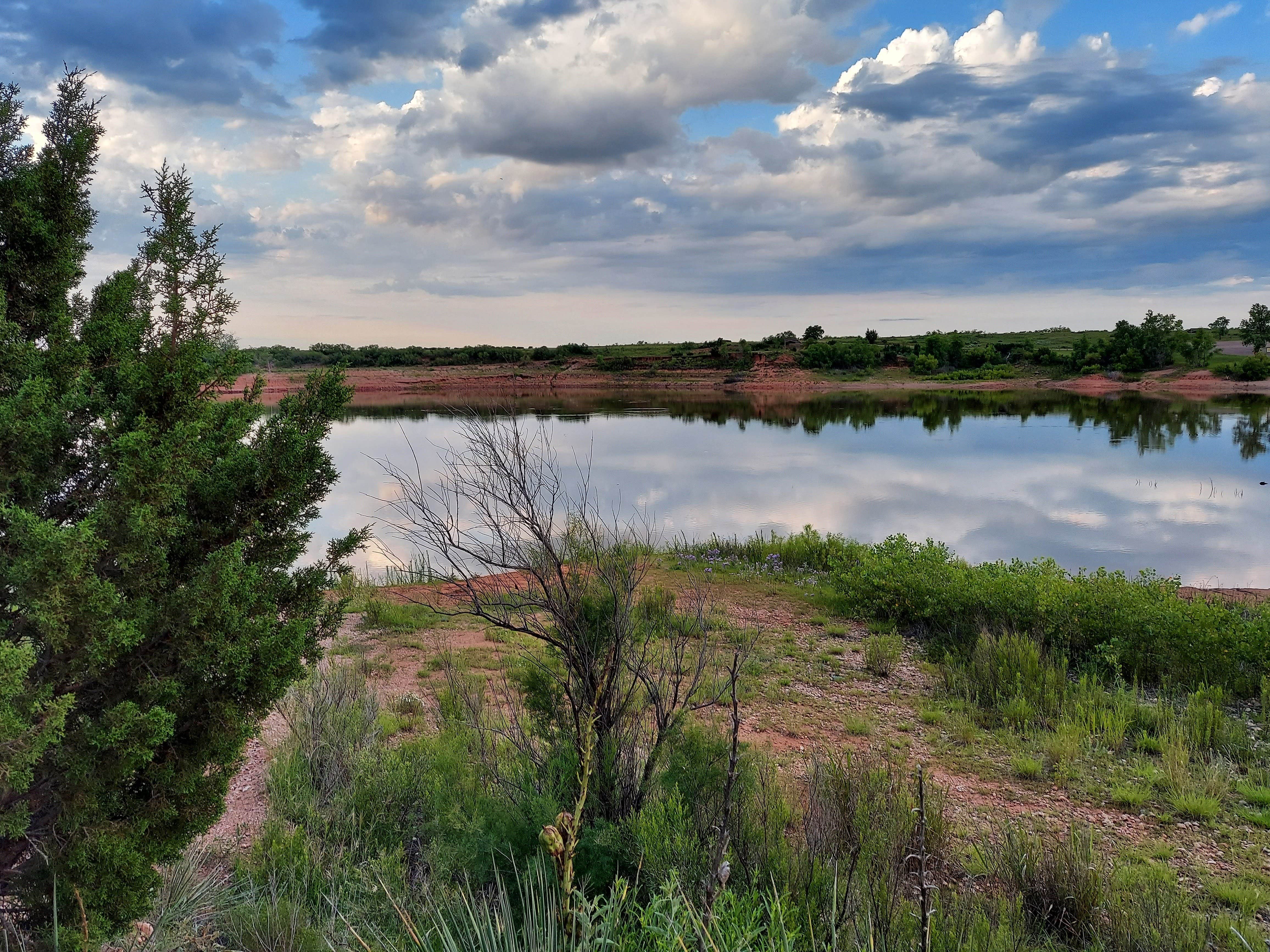 Camper-submitted photo at Lake Theo Tent Camping Area — Caprock Canyons State Park near Quitaque, TX