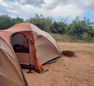 Camper-submitted photo from Lake Theo Tent Camping Area — Caprock Canyons State Park