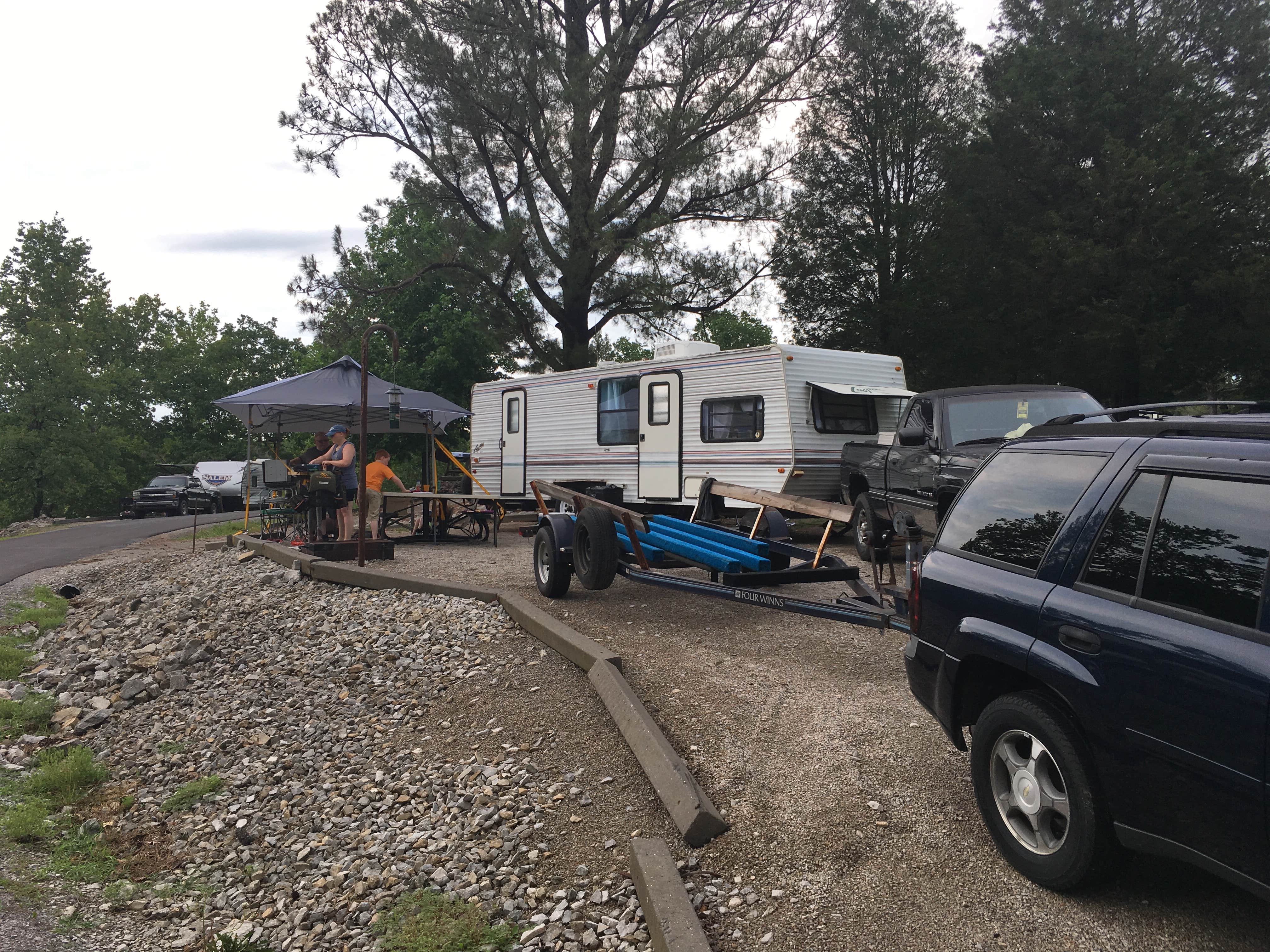 Casey C.'s photo of rv camping at Dog Creek Campground near Park City, KY