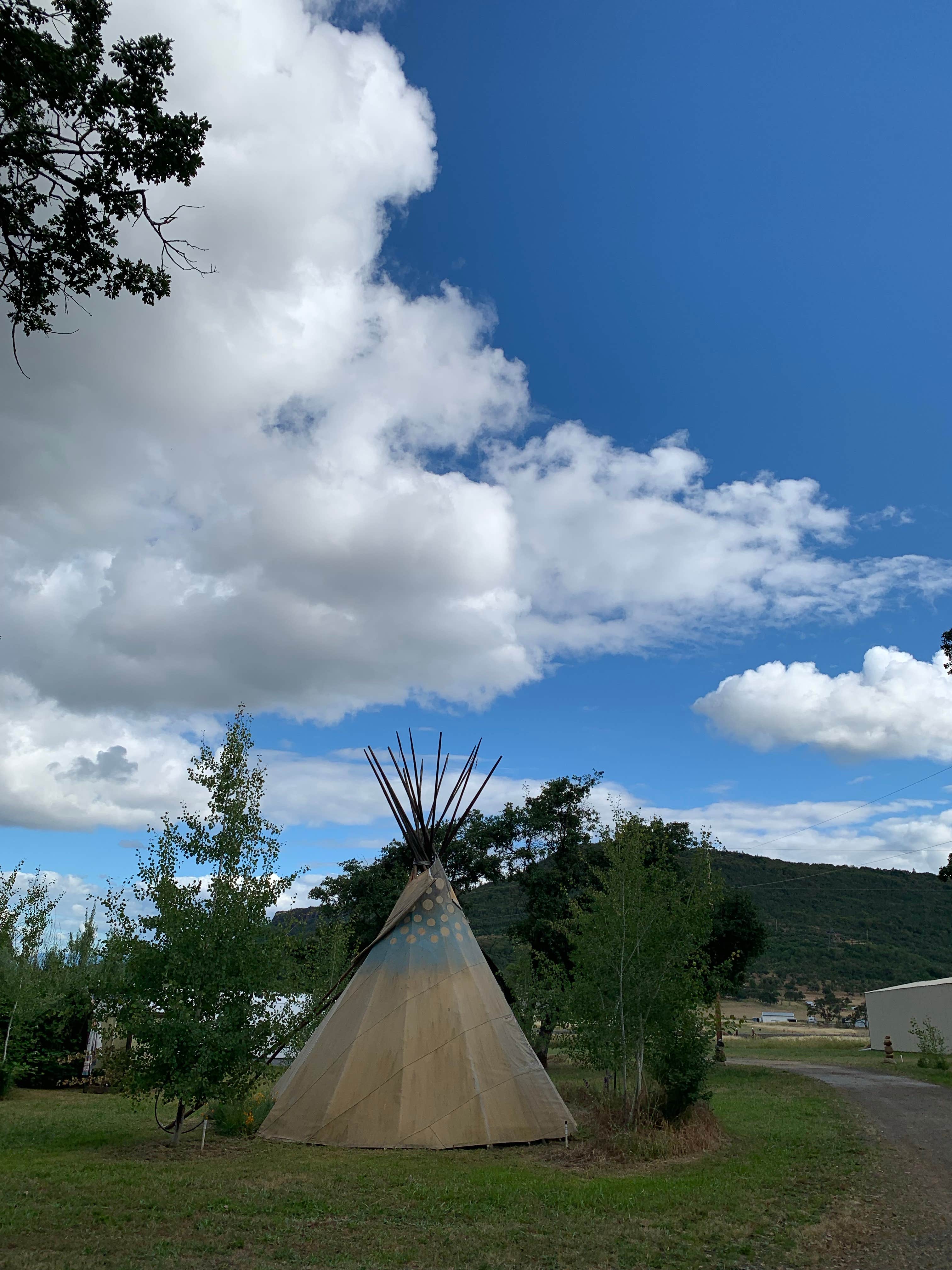 Camper-submitted photo at On Sacred Grounds Relaxation Retreat near White City, OR