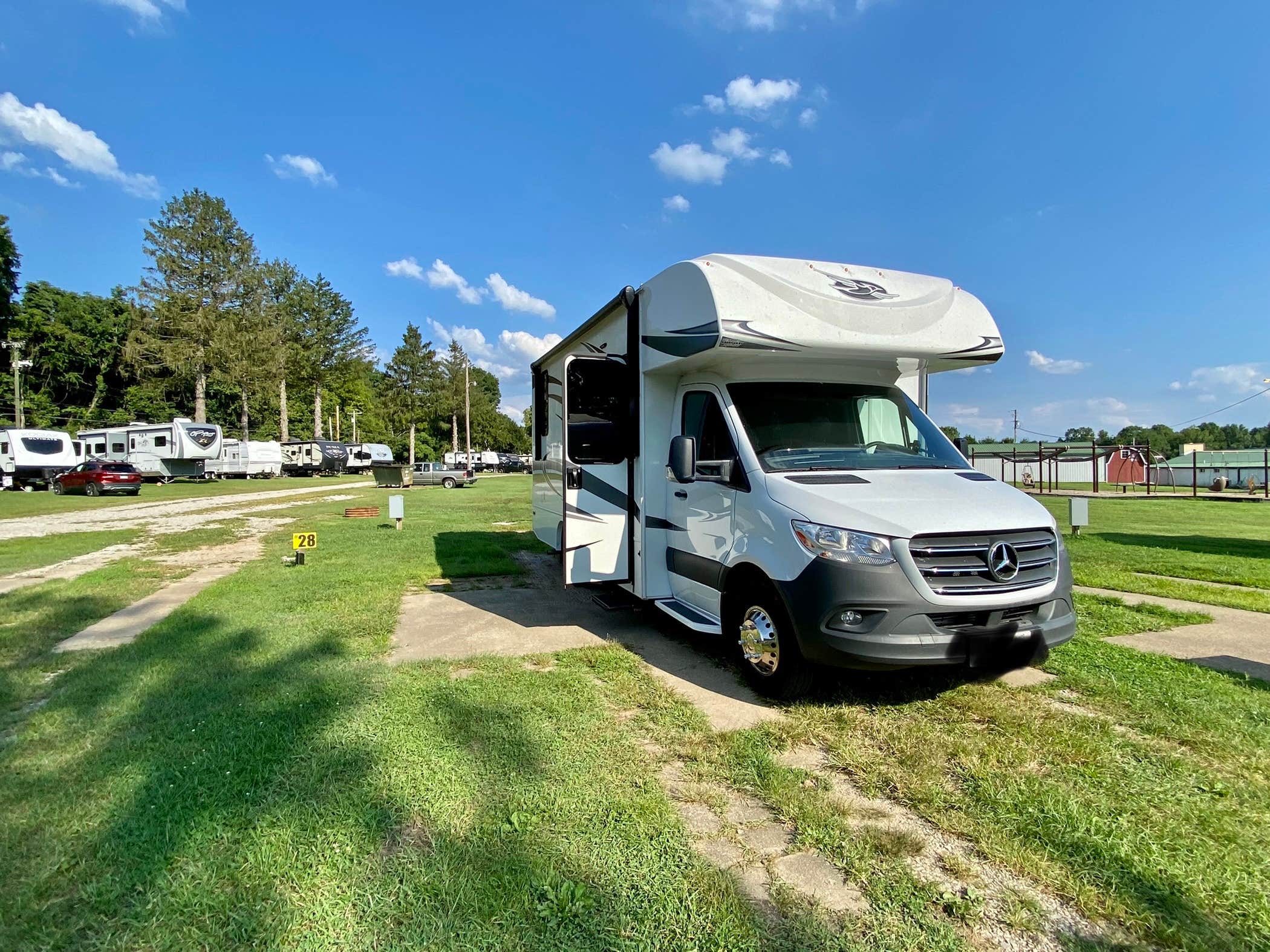 Camper-submitted photo at Krodel Park Campground near Letart, WV