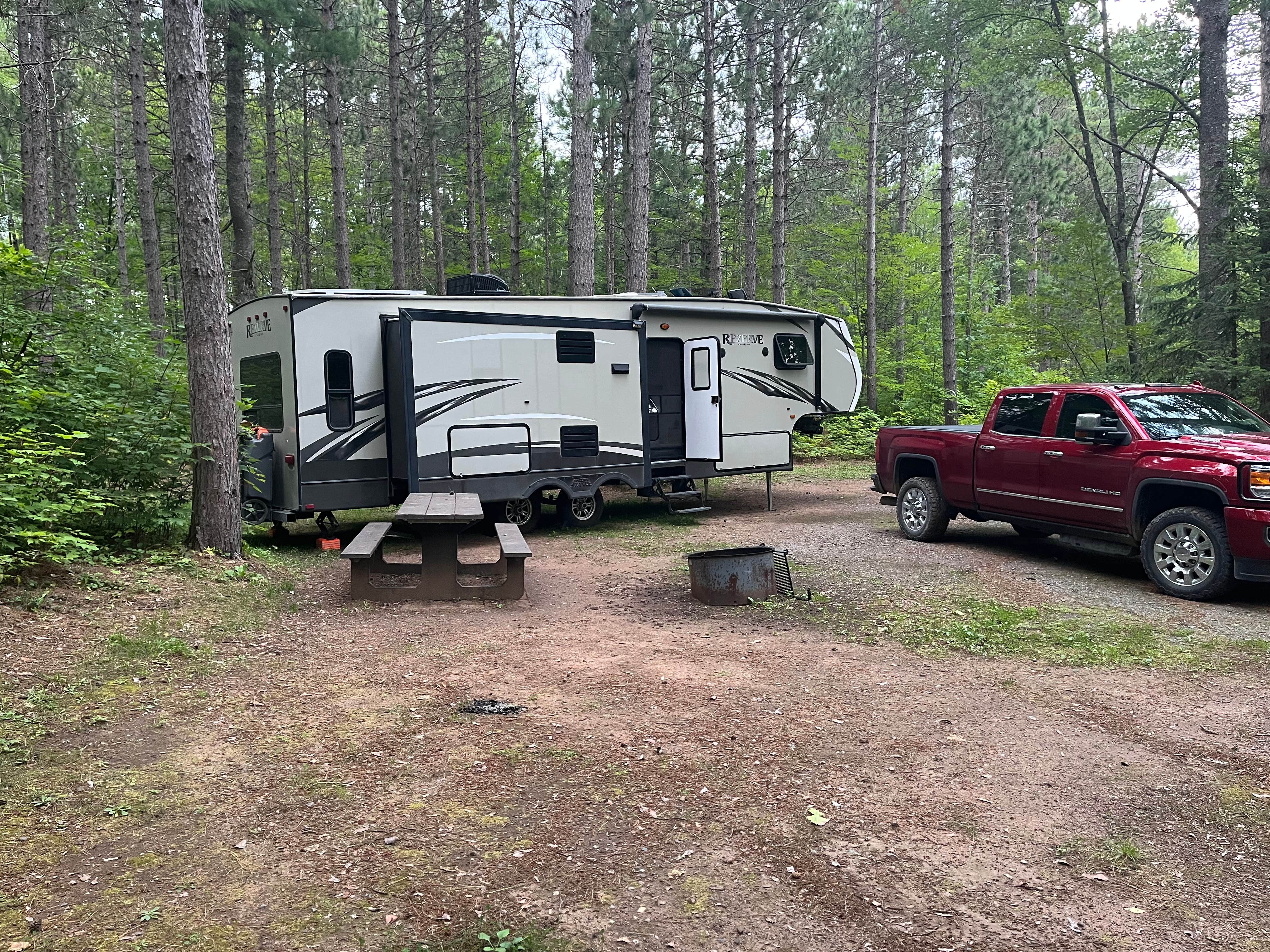 RaD_Travels's photo of rv camping at Bond Falls Campground near Watersmeet, MI