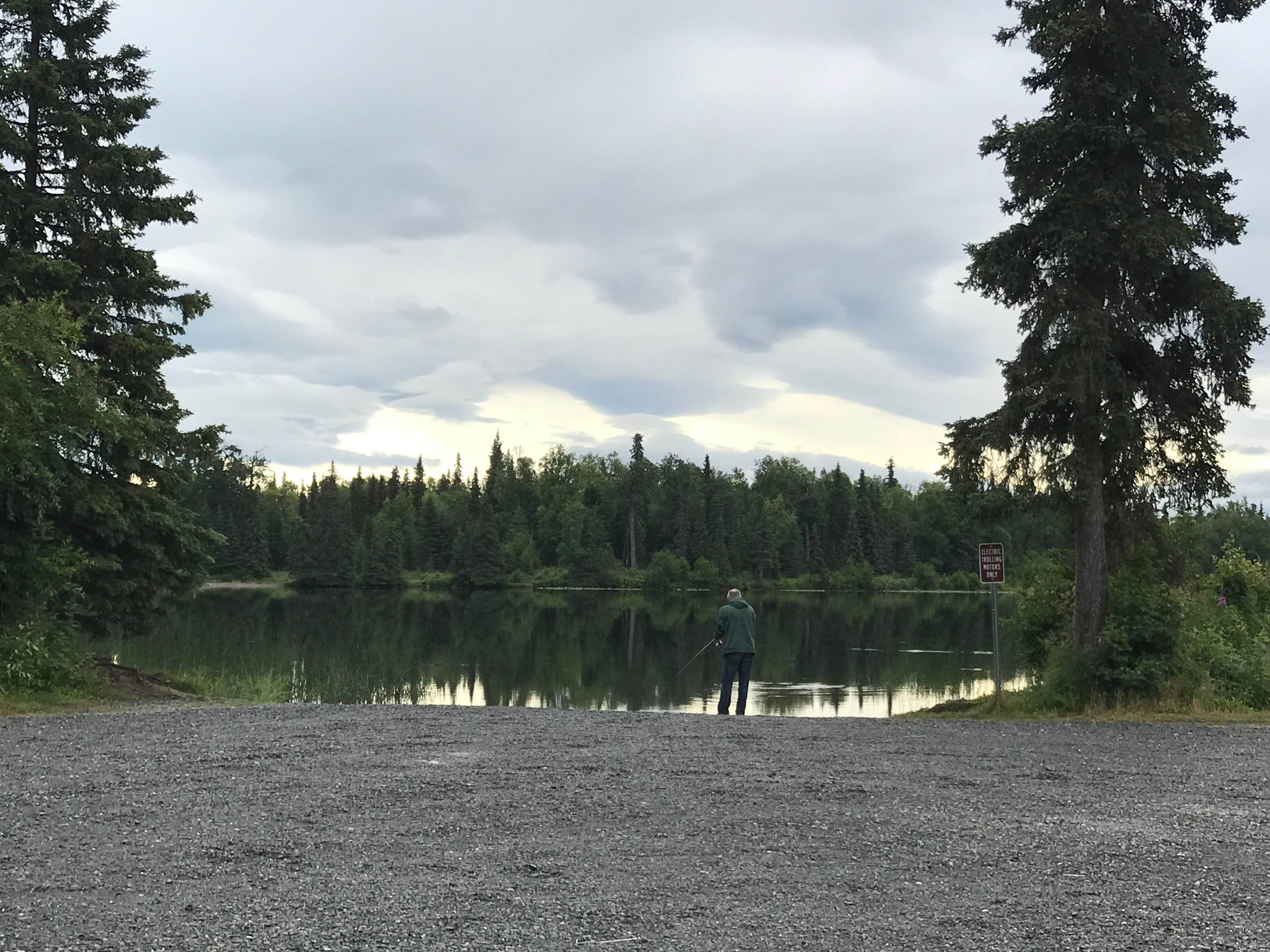 Camper-submitted photo at Johnson Lake State Recreation Area Campground near Ninilchik, AK