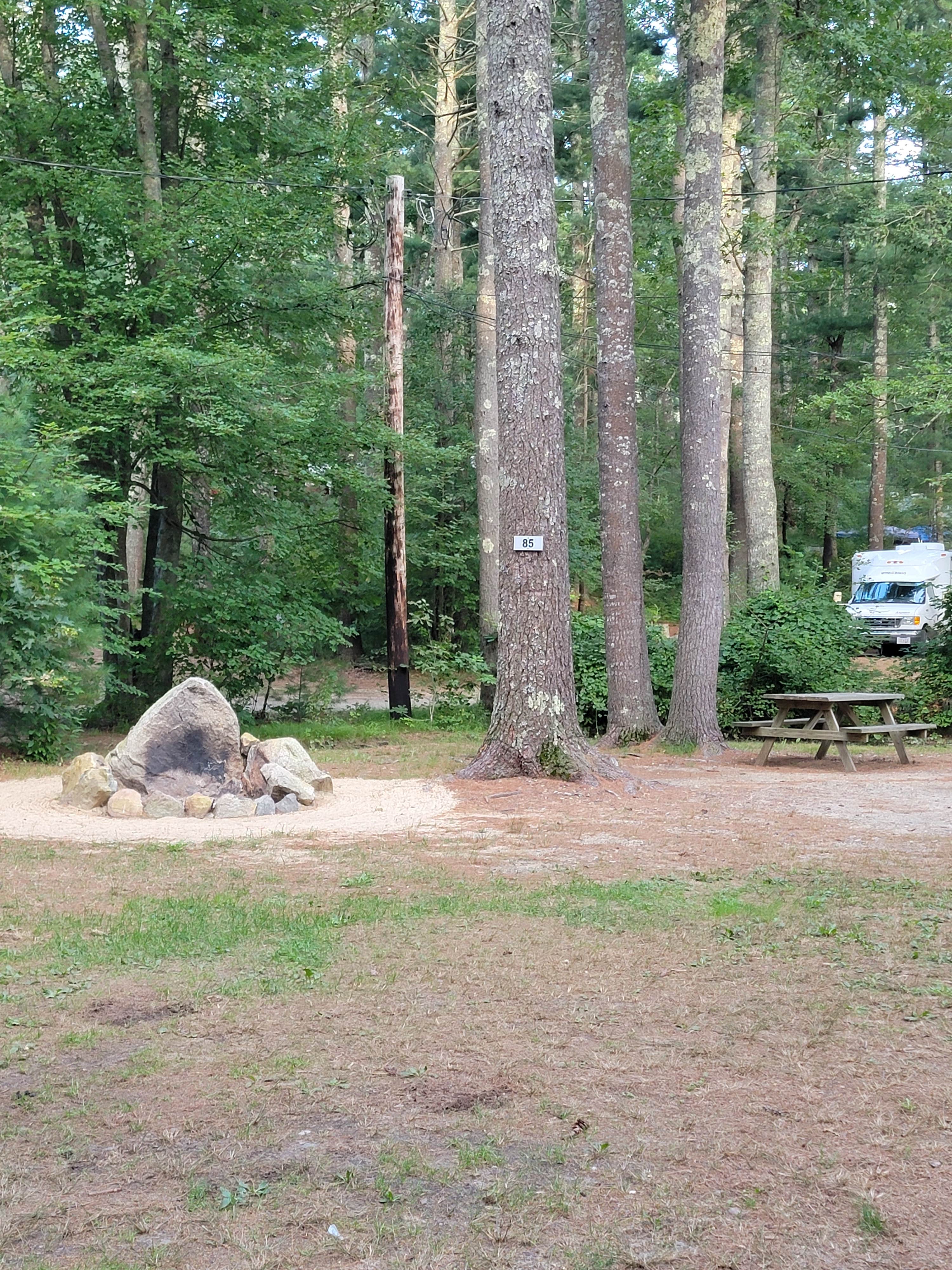 Jean R.'s photo at Pinewood Lodge Campground near Duxbury, MA
