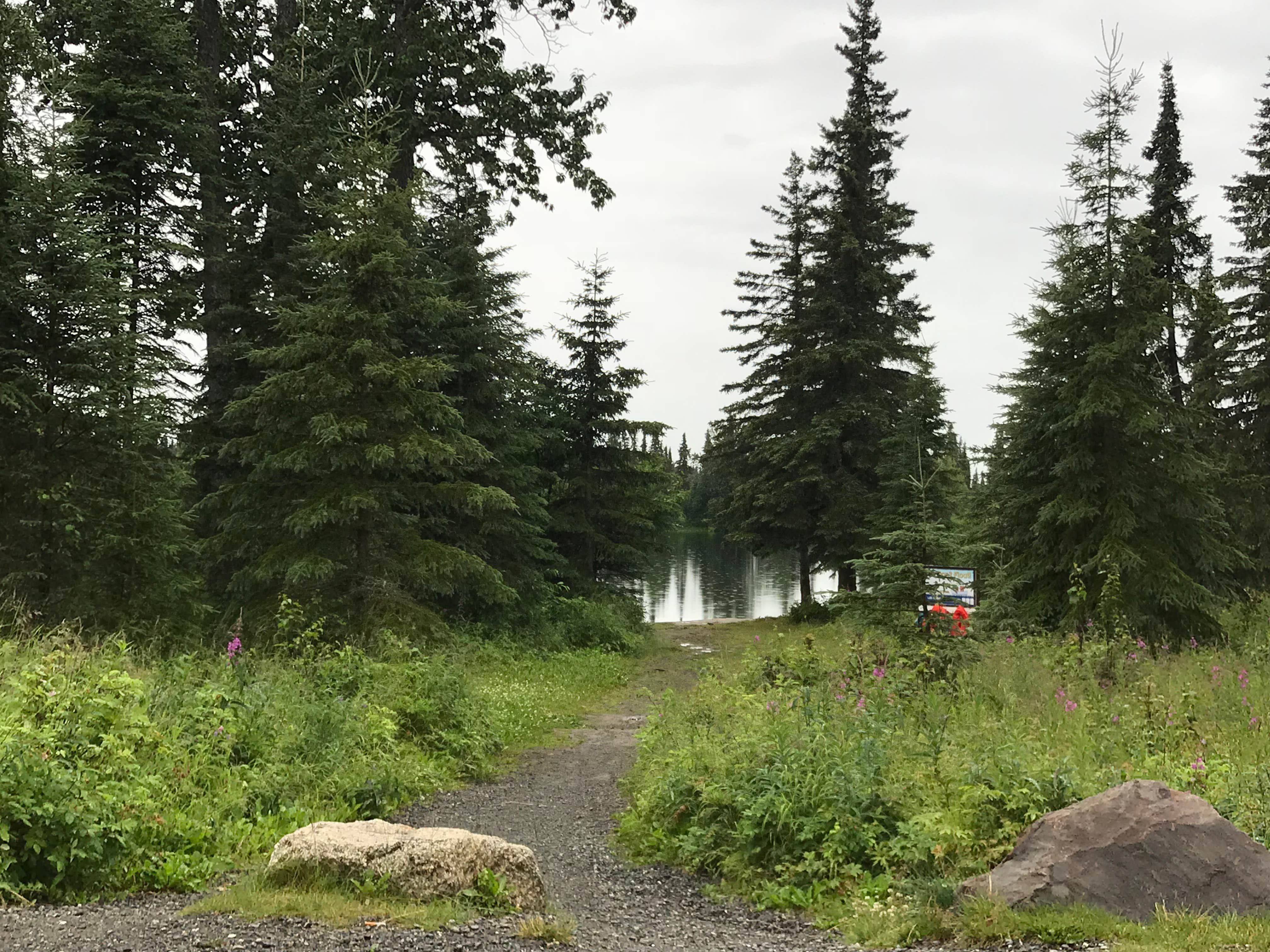 Camper-submitted photo at Johnson Lake State Recreation Area Campground near Ninilchik, AK