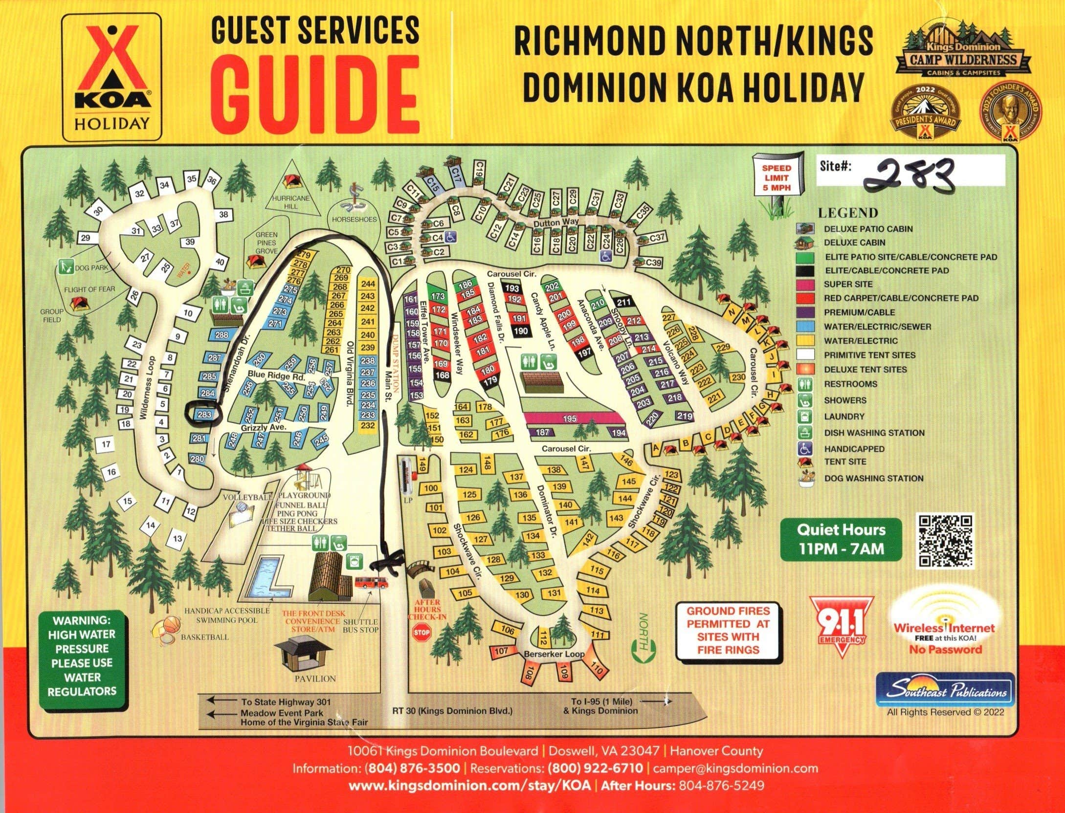 Camper-submitted photo at Richmond North - Kings Dominion KOA near Broad Run, VA