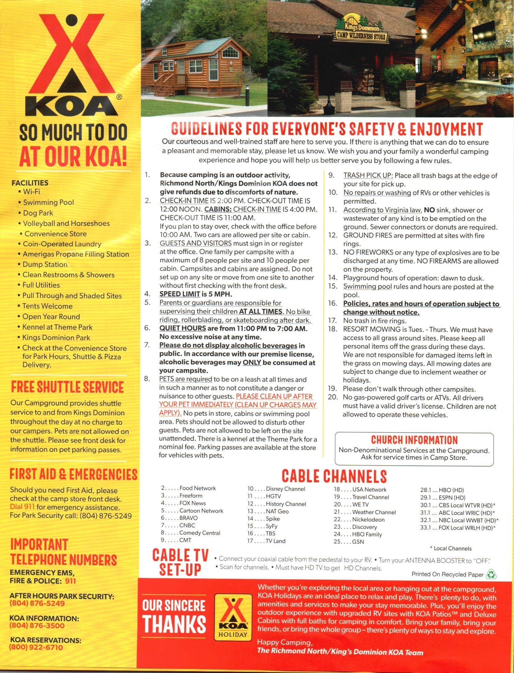 Camper-submitted photo at Richmond North - Kings Dominion KOA near Broad Run, VA