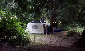 Camping near Hollyhock Farm: The Wolf and the Raven, Duvall, Washington