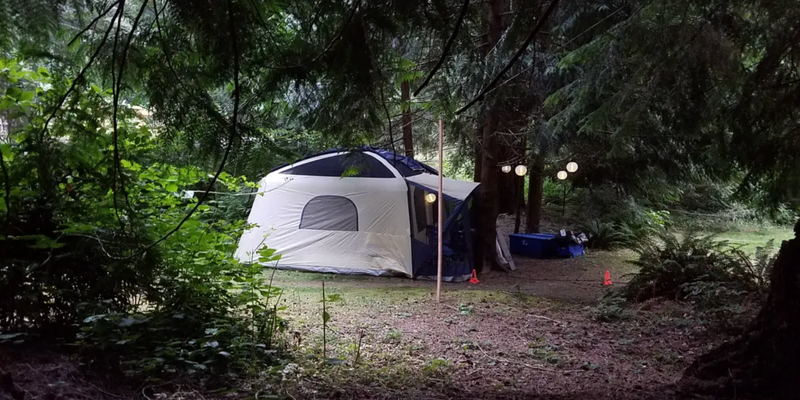 Camper submitted image from The Wolf and the Raven