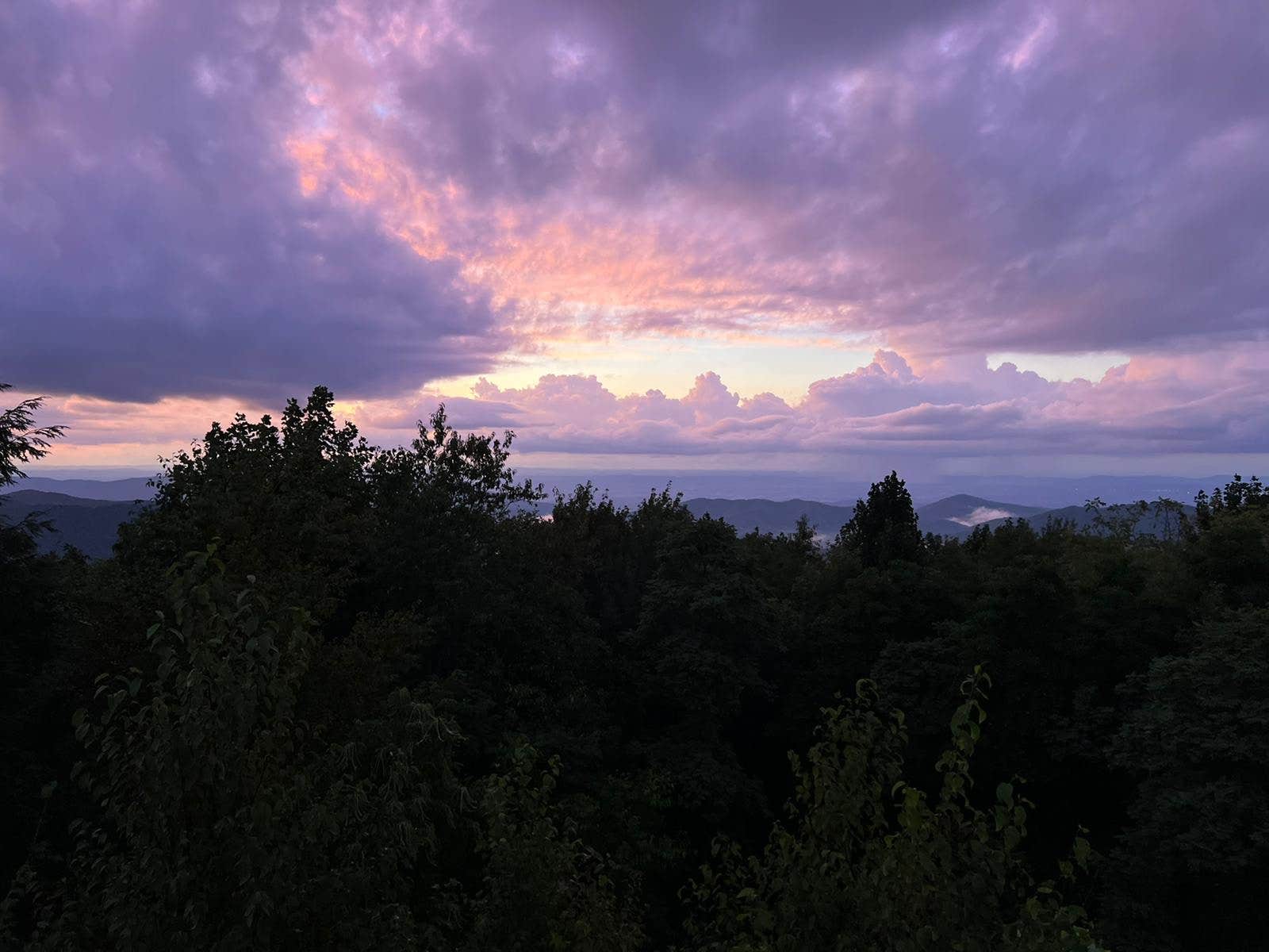 Camper-submitted photo at Rich Mountain near Cherokee National Forest