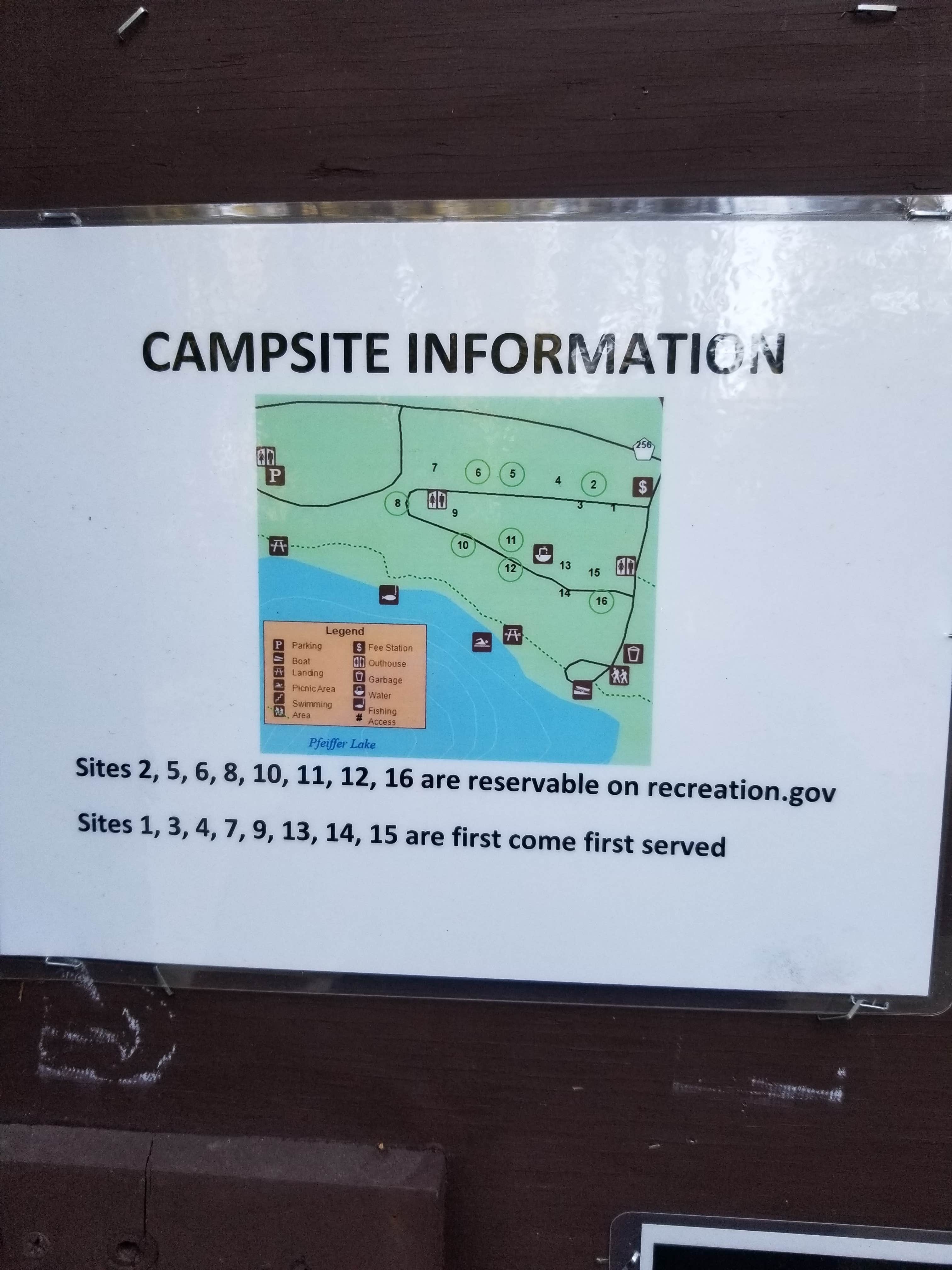 Camper submitted image from Pfeiffer Lake - 4