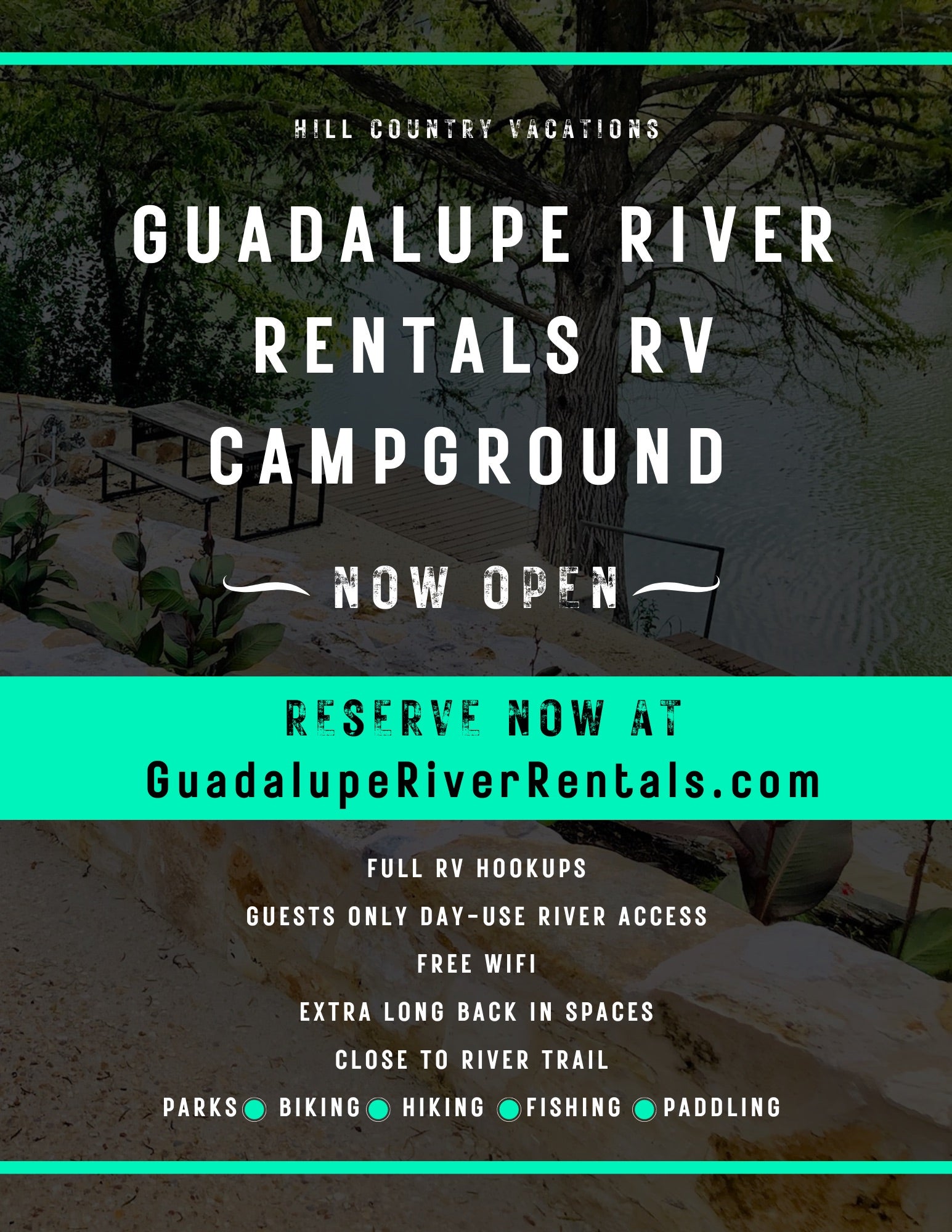 Camper submitted image from Guadalupe River Rentals RV Campground - 2