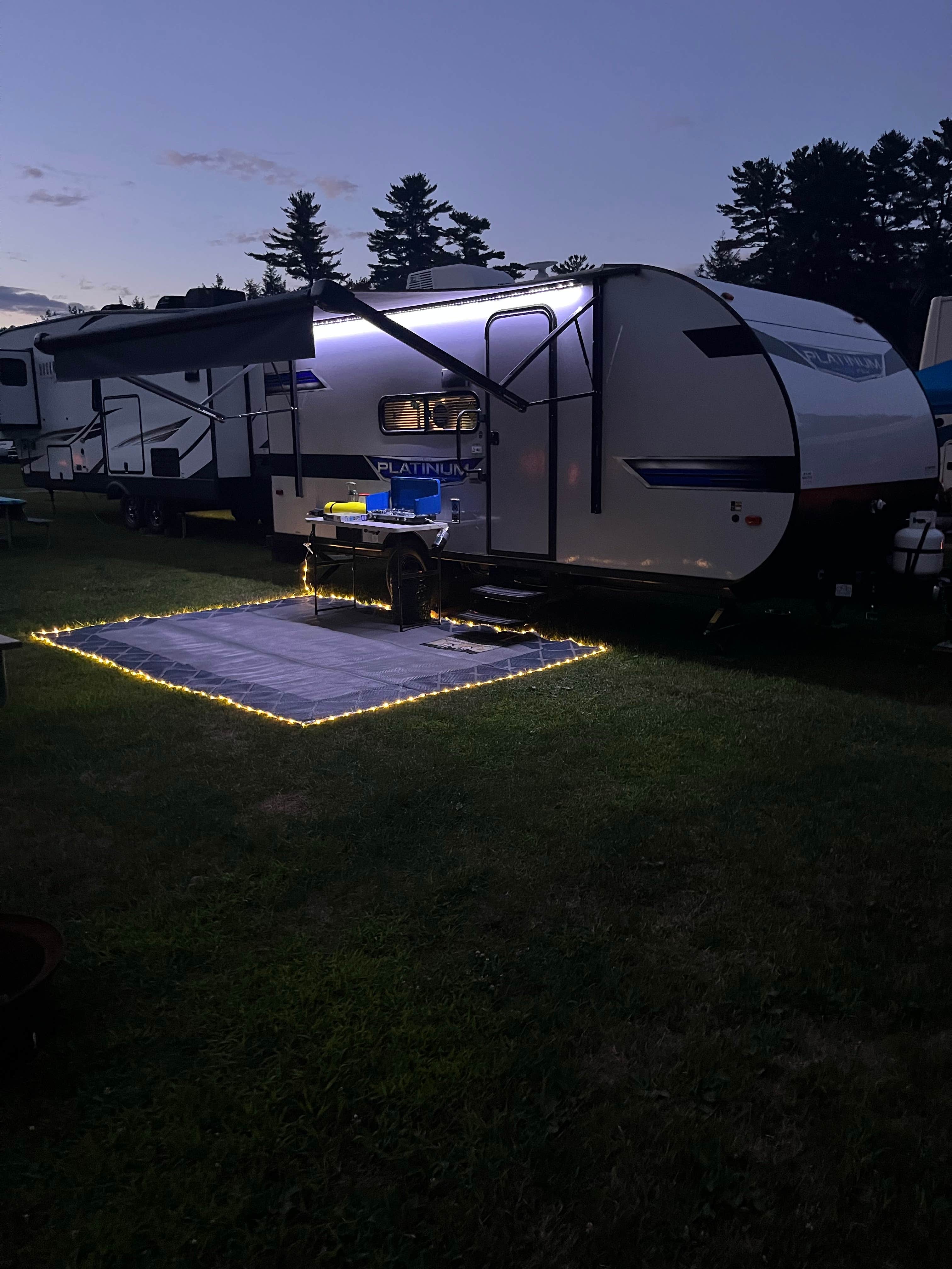 Ryan P.'s photo of rv camping at Gunstock Campground near Gilford, NH