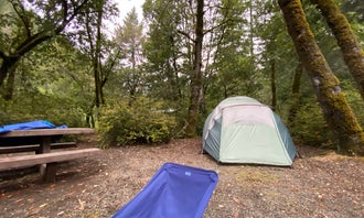 Camping near Sustainable Ecovillage: Patrick Creek Campground, Gasquet, California