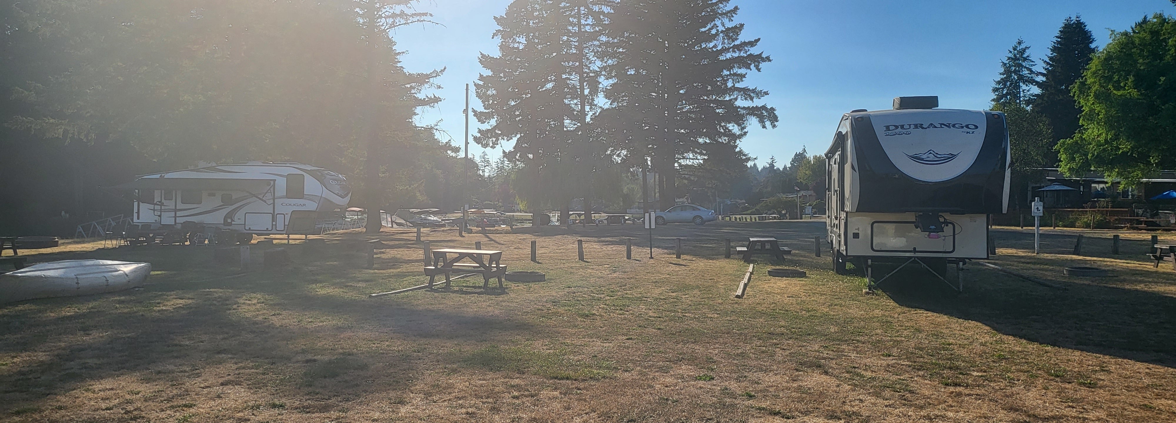 Camper submitted image from Fern Ridge Shores RV Park and Marina - 55+ RV Park - 1