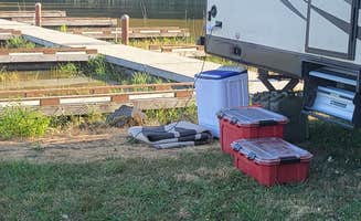 Michael S.'s photo of rv camping at Fern Ridge Shores RV Park and Marina - 55+ RV Park near Lowell, OR