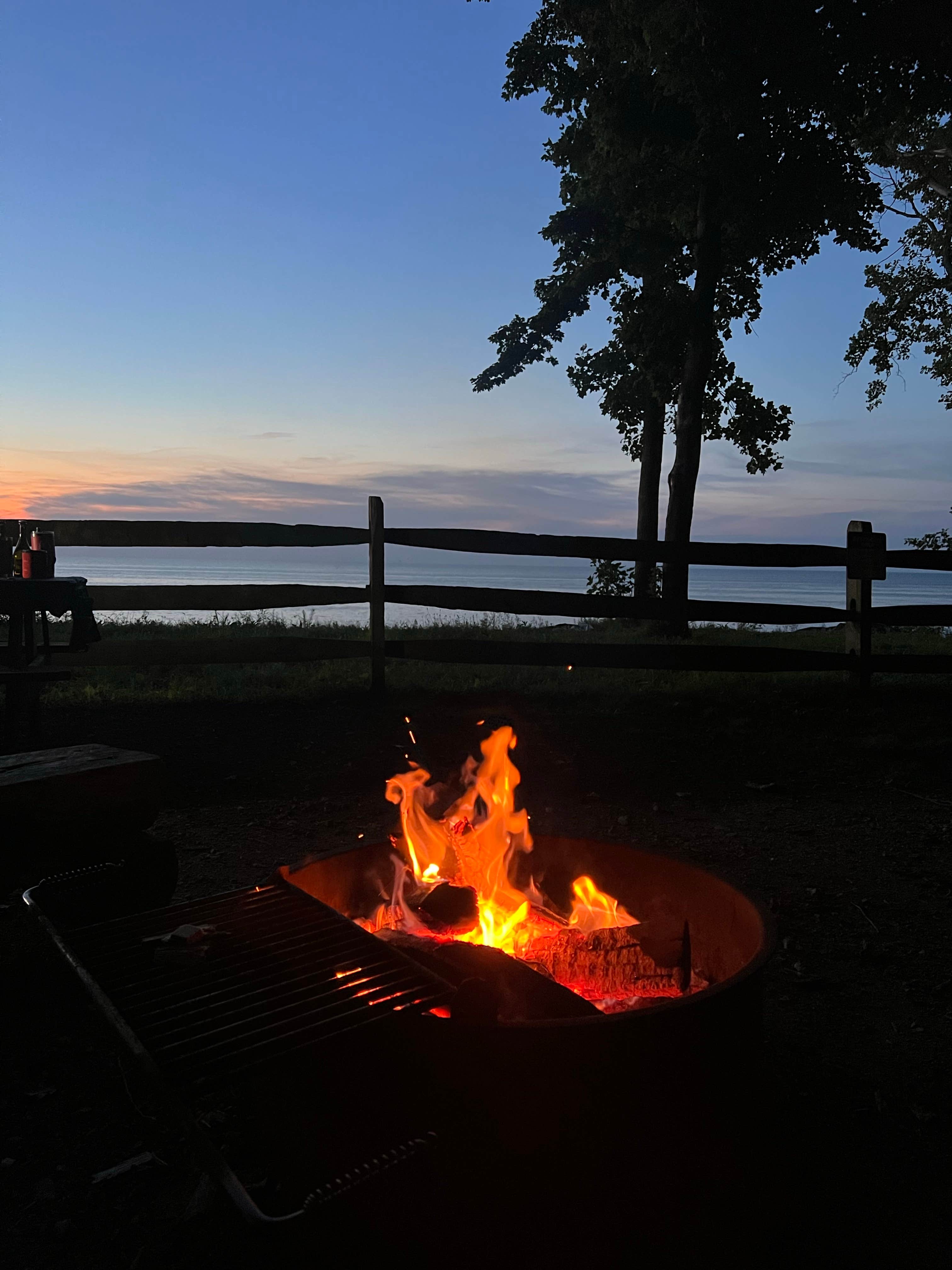 Camper-submitted photo at Lake Erie Bluffs near Jefferson, OH