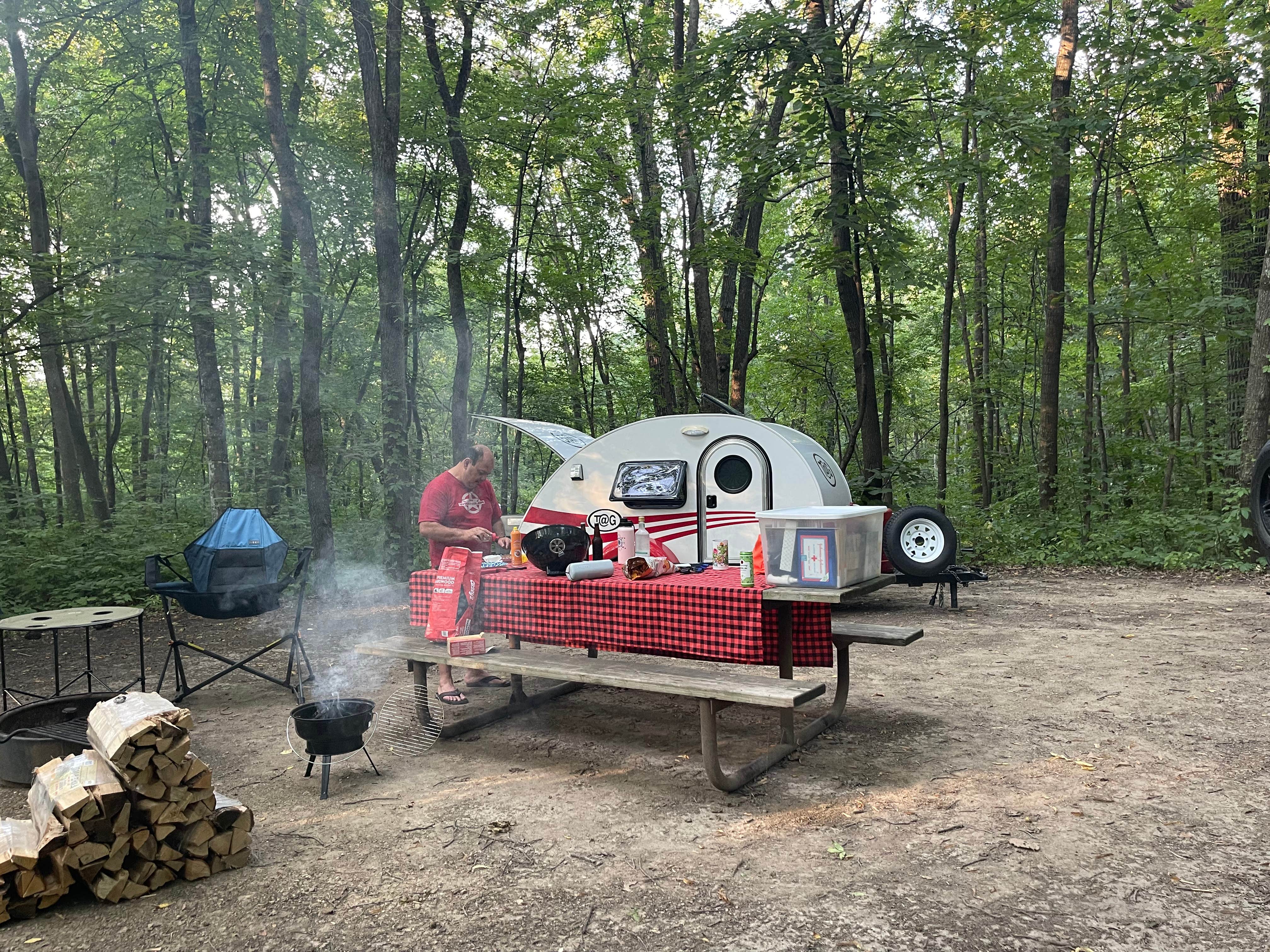 Patty M.'s photo at Sakatah Lake State Park Campground near Faribault, MN