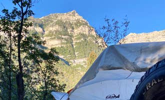 Camping near Little Mill: Mount Timpanogos Campground, Aspen Grove, Utah