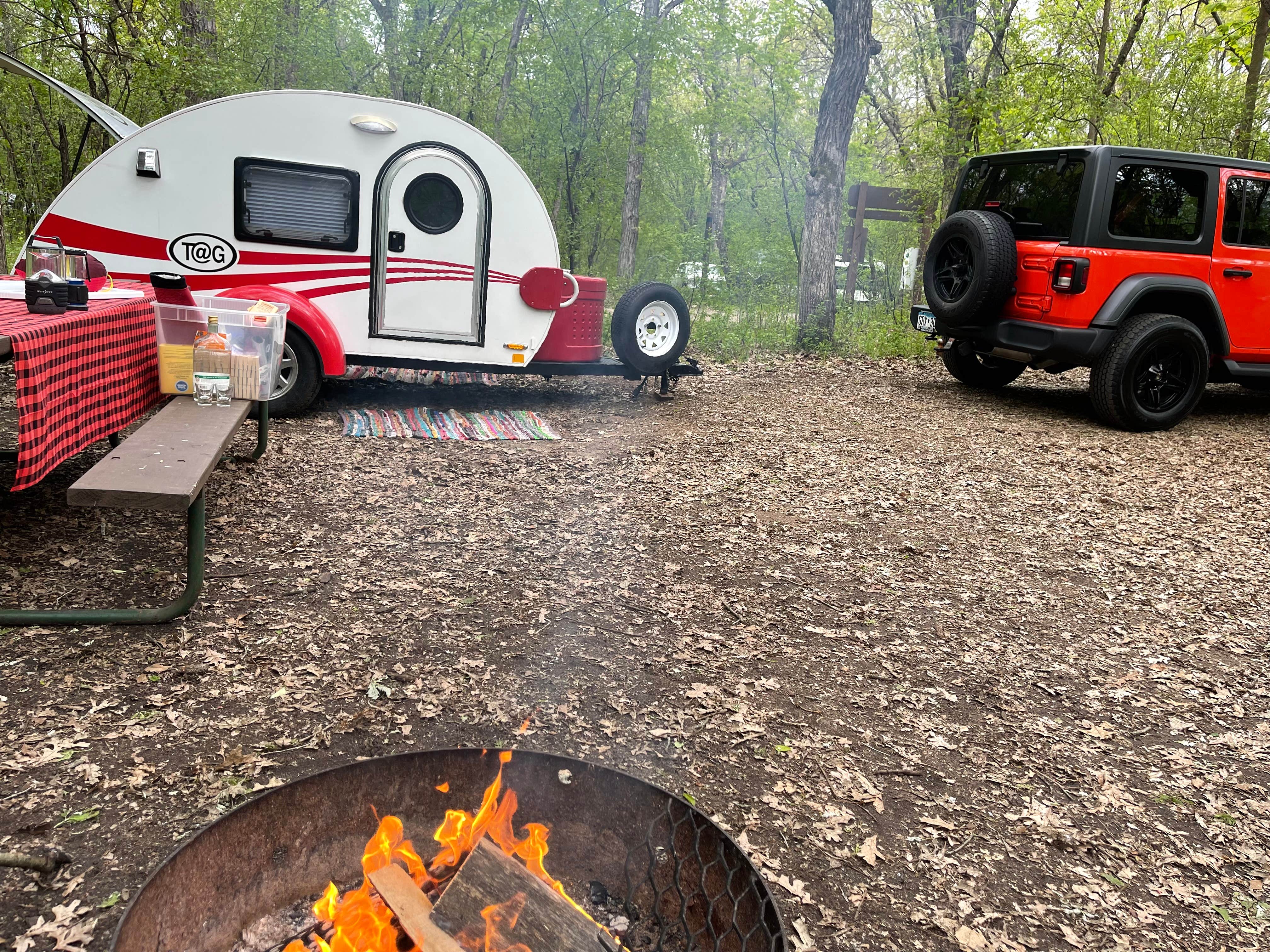 Patty M.'s photo of rv camping at Willow River State Park Campground near Vadnais Heights, MN