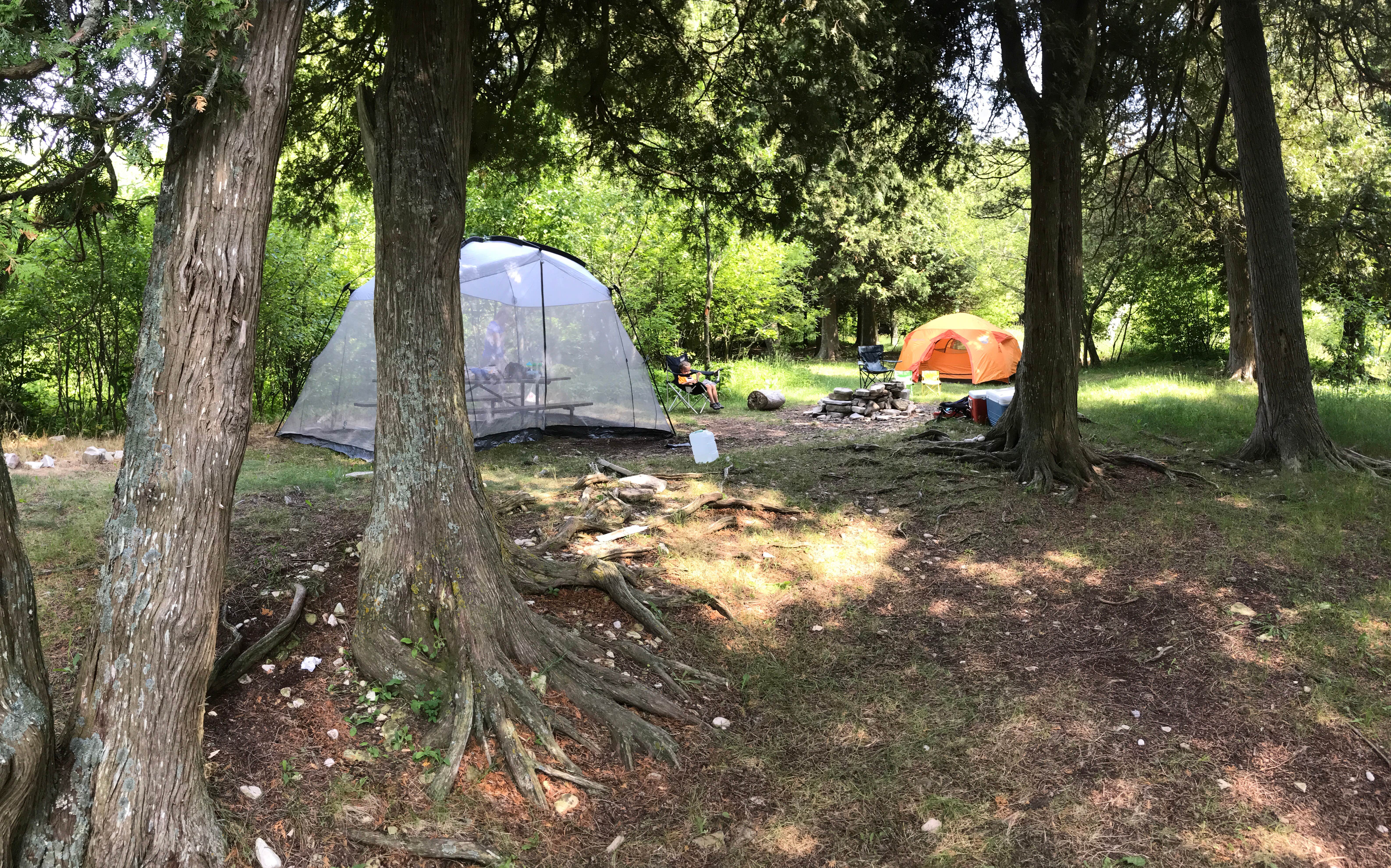 Jen C.'s photo at Rock Island State Park Campground in Wisconsin