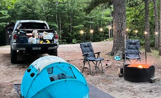 Alejandro G.'s photo of tent camping at Lake Superior State Forest Campground near Grand Marais, MI