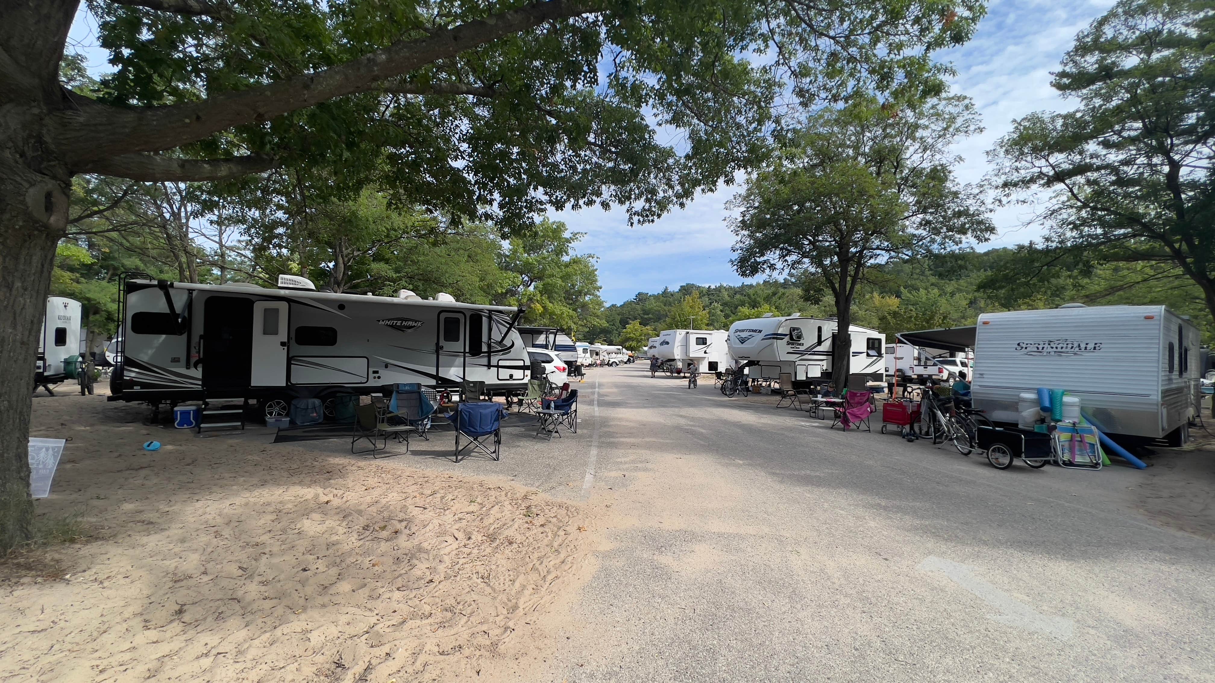 Raul O.'s photo of rv camping at Mears State Park Campground near Hart, MI