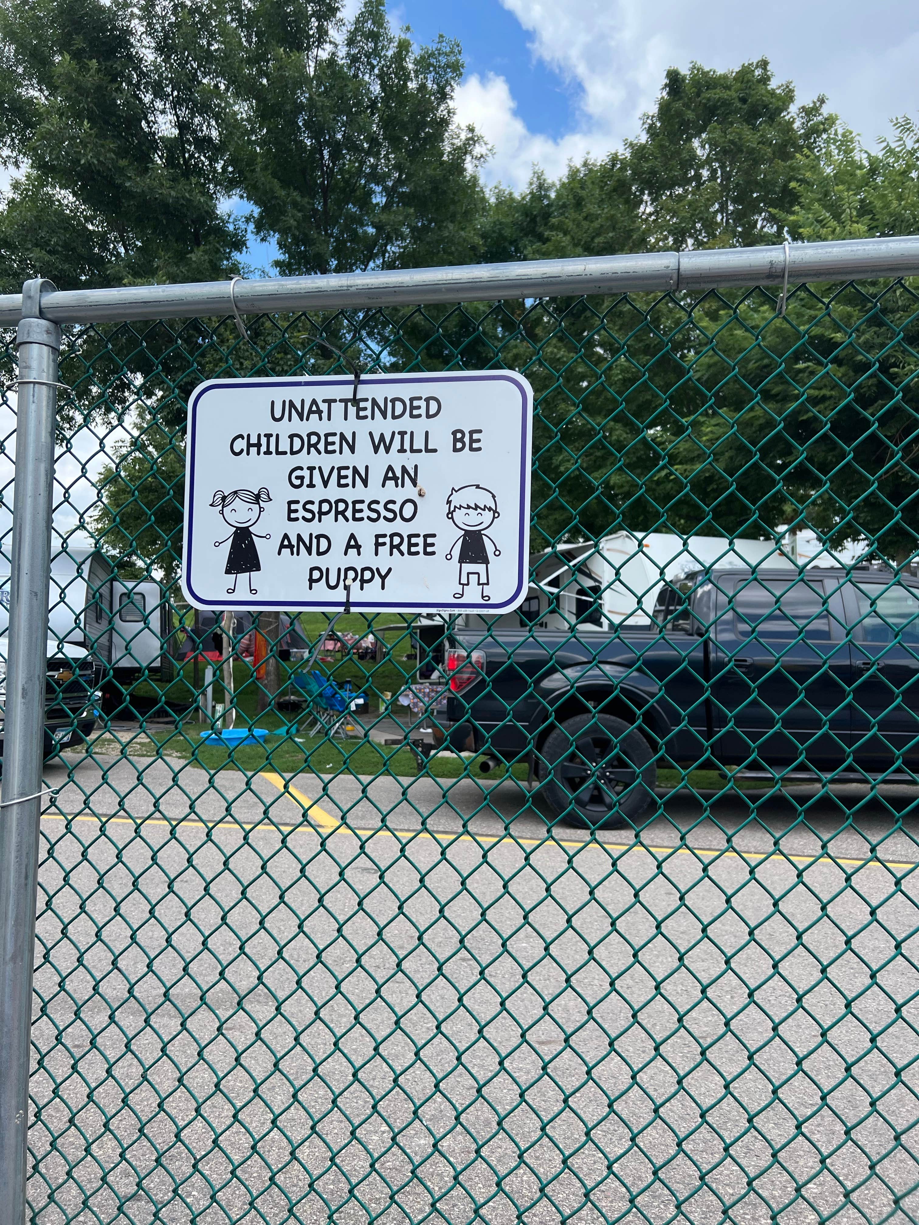 Camper-submitted photo at Kamp Dels near Faribault, MN