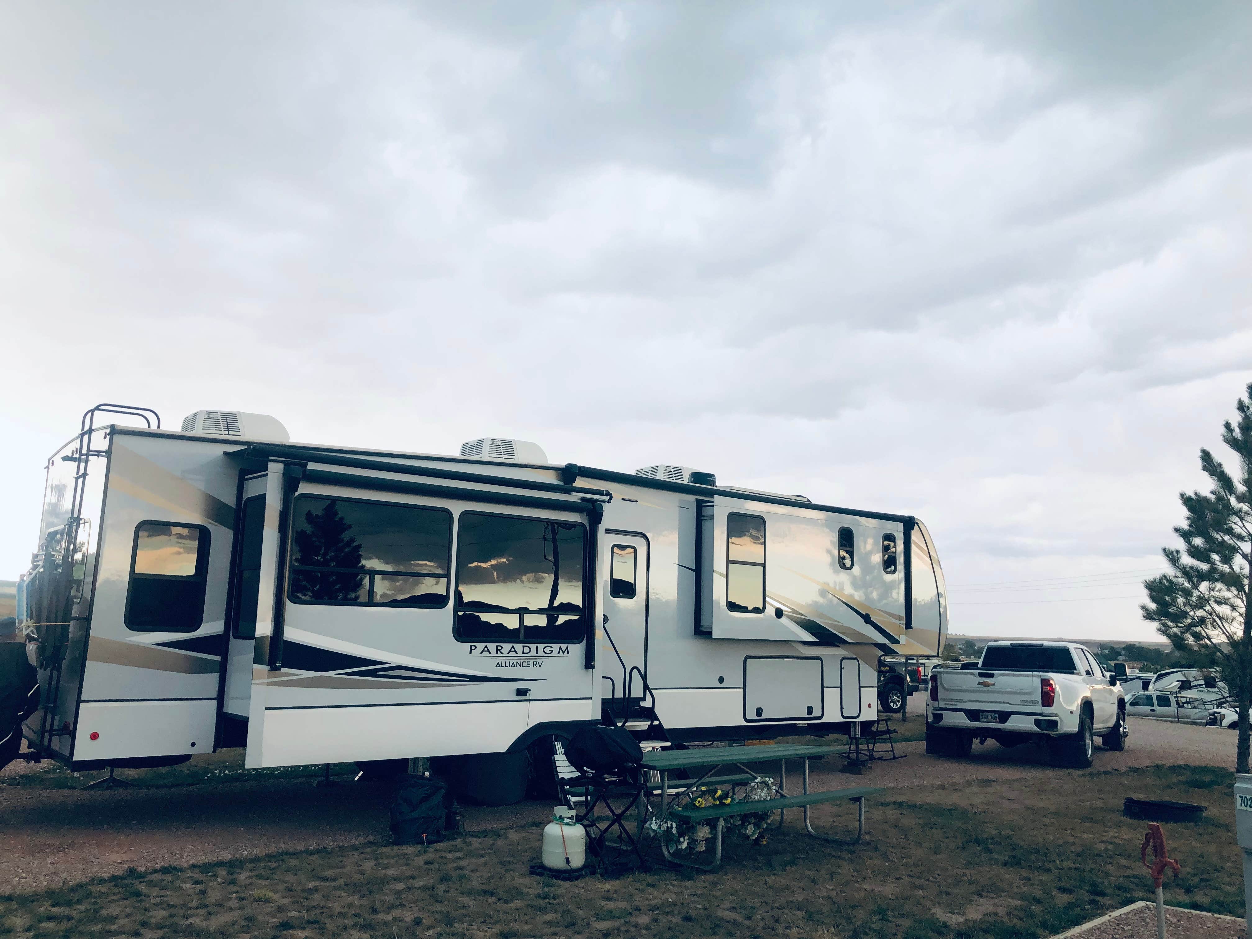 Camper-submitted photo at Heartland RV Park near Fairburn, SD