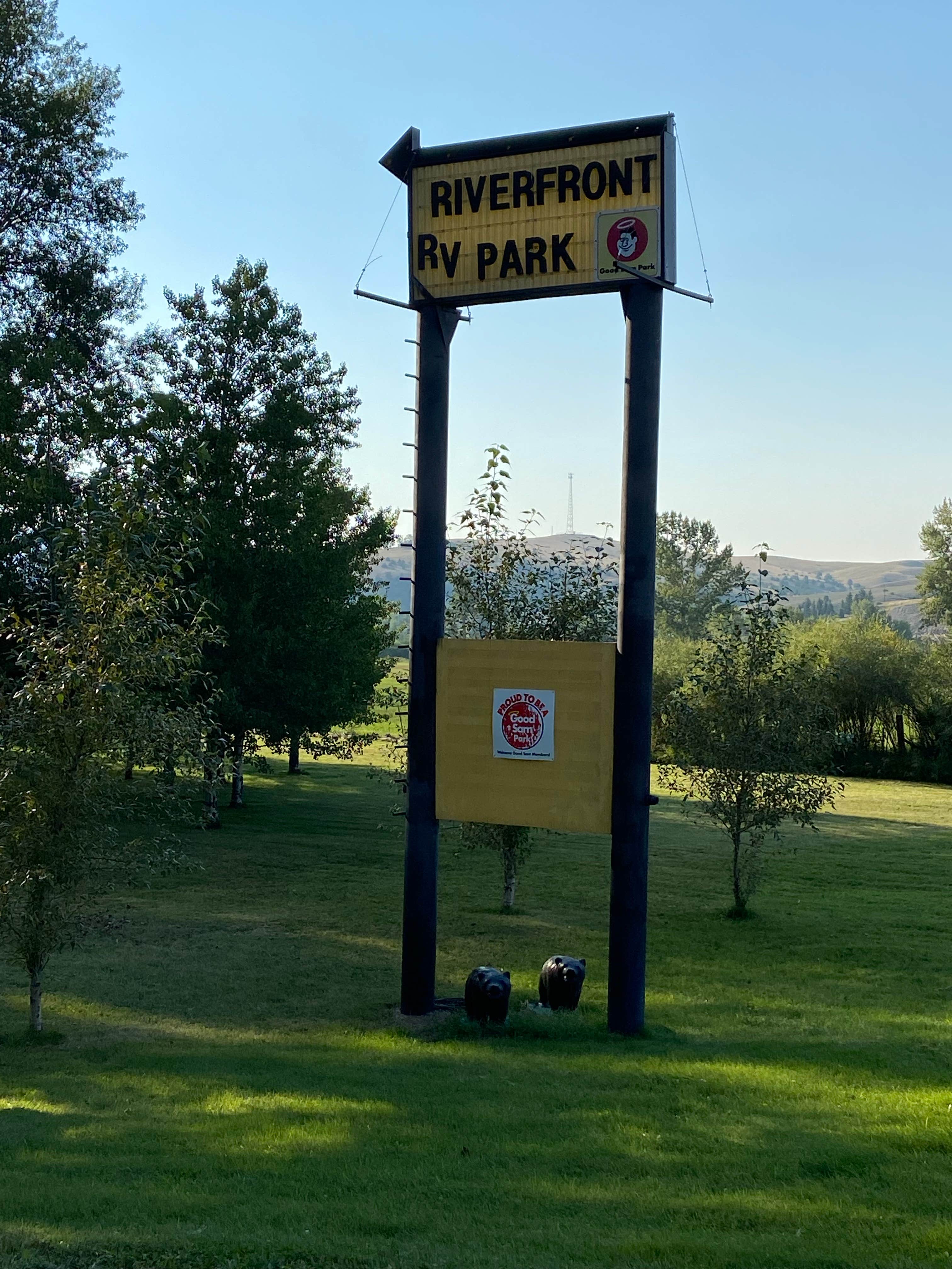 Camper-submitted photo at Bernie & Sharons Riverfront RV Park near Anaconda-Deer Lodge County, MT