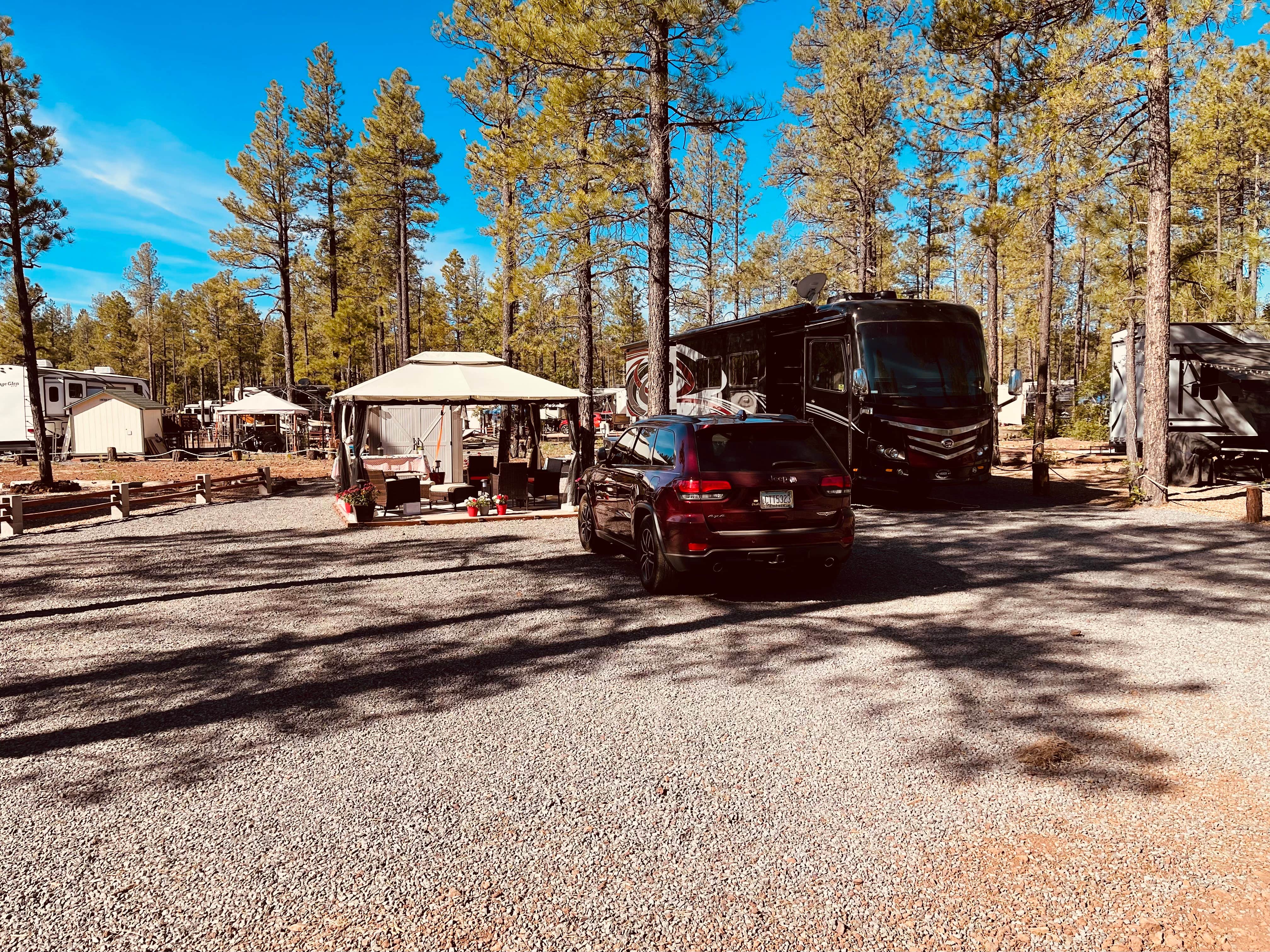 Camper-submitted photo at Hon-Dah RV Park near McNary, AZ