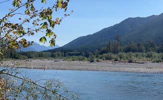 Lindsay T.'s photo of a dispersed camping area at Hoh River Dispersed Camping near Olympic National Forest