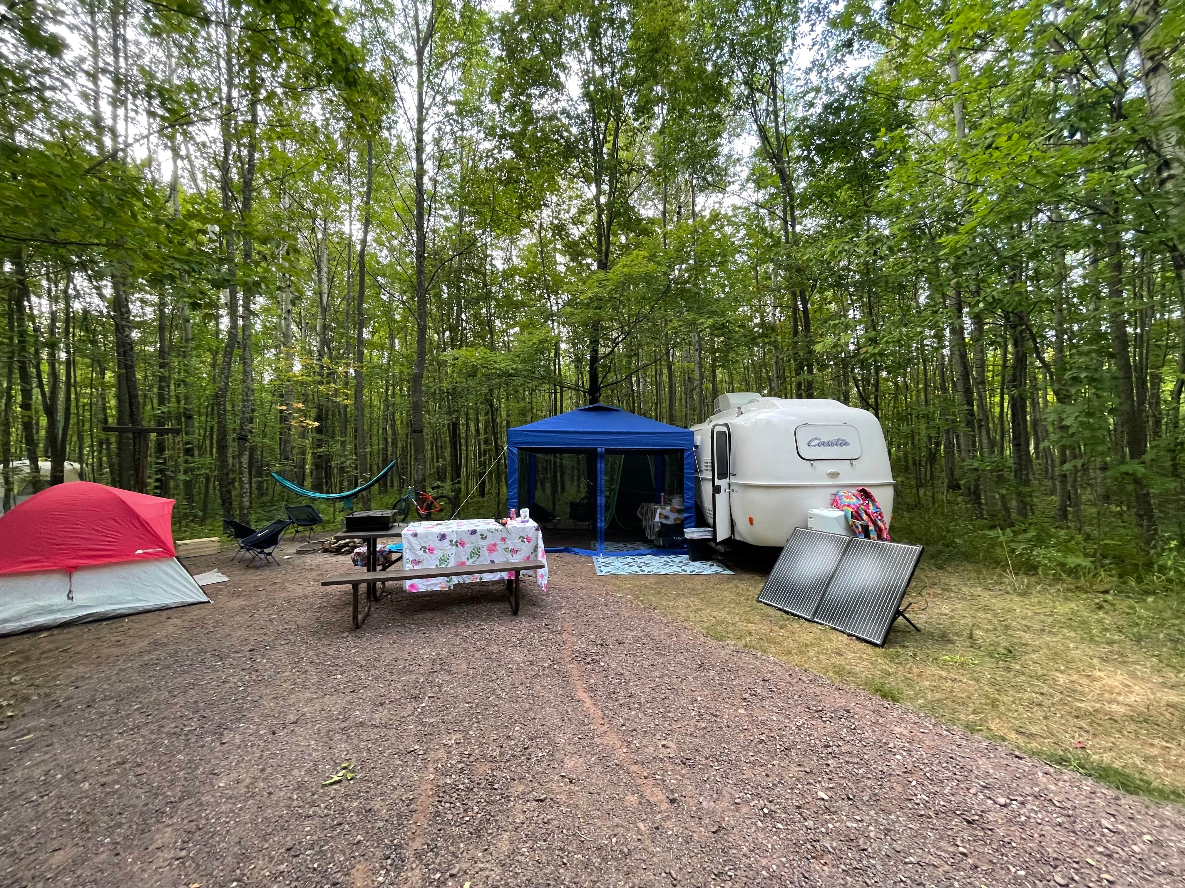Jennifer D.'s photo of rv camping at Black River Harbor Campground near Marenisco, MI