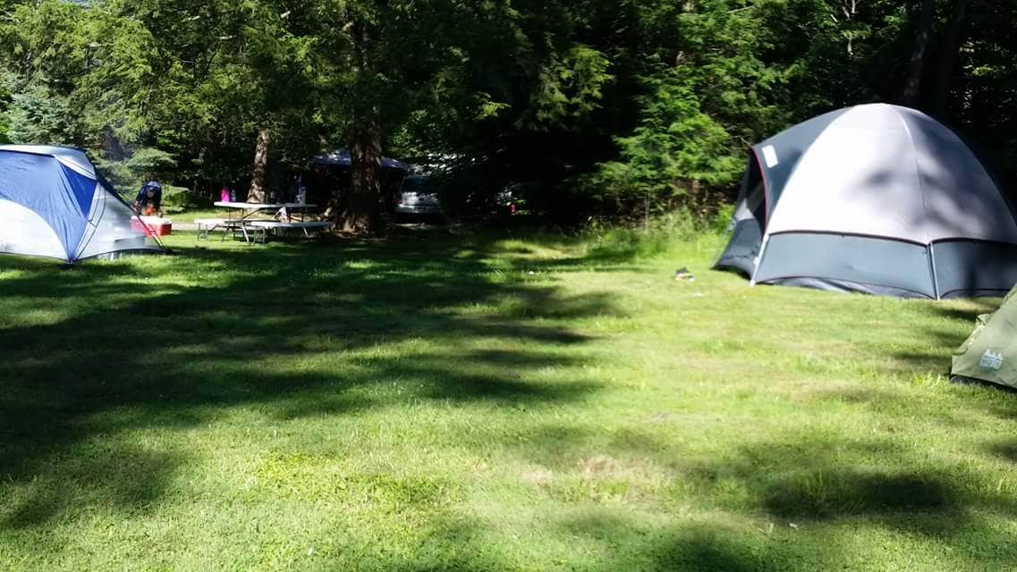 Our campsite
