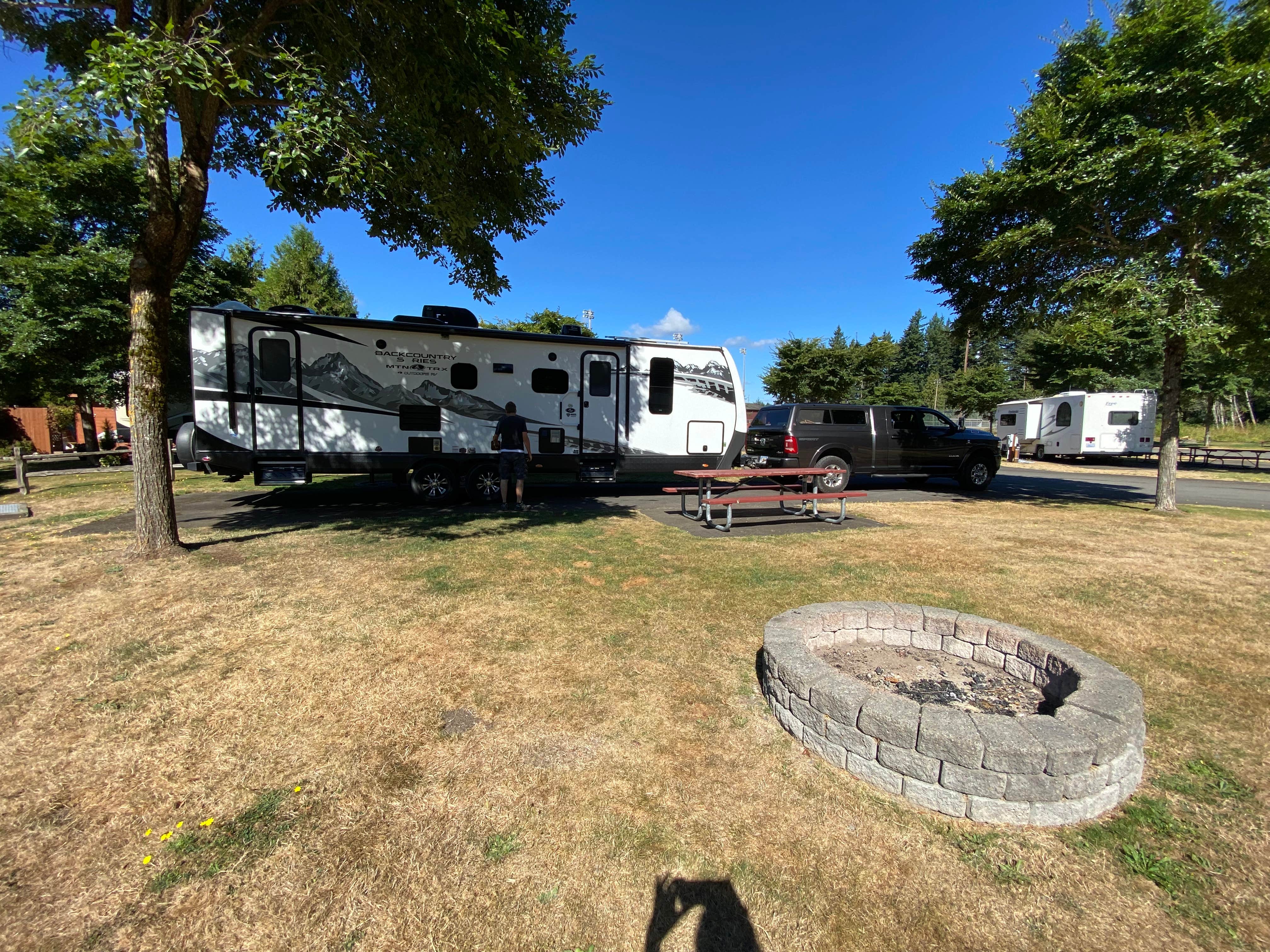 Camper submitted image from Enumclaw Expo Center RV Park - 1