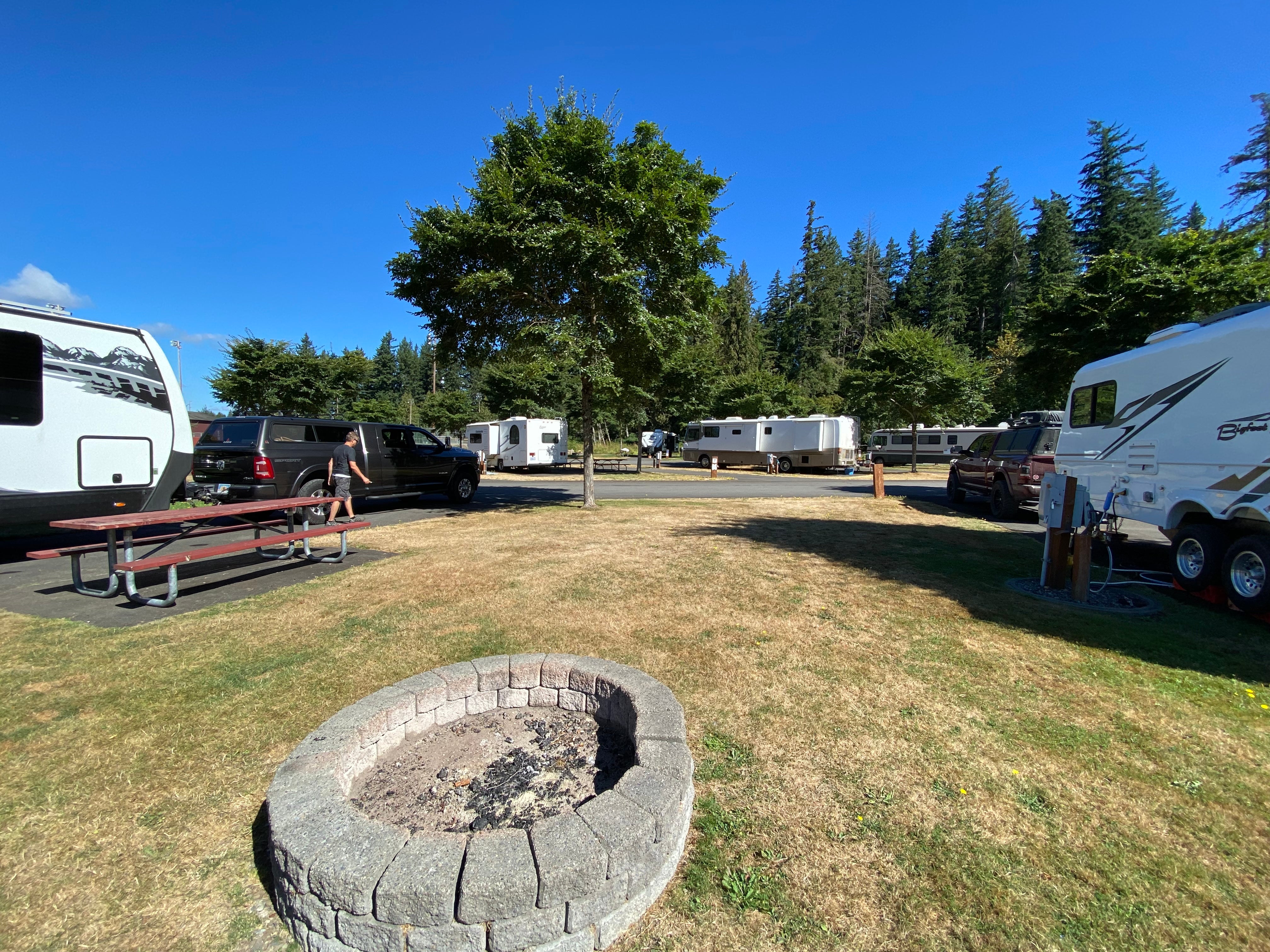 Camper submitted image from Enumclaw Expo Center RV Park - 2