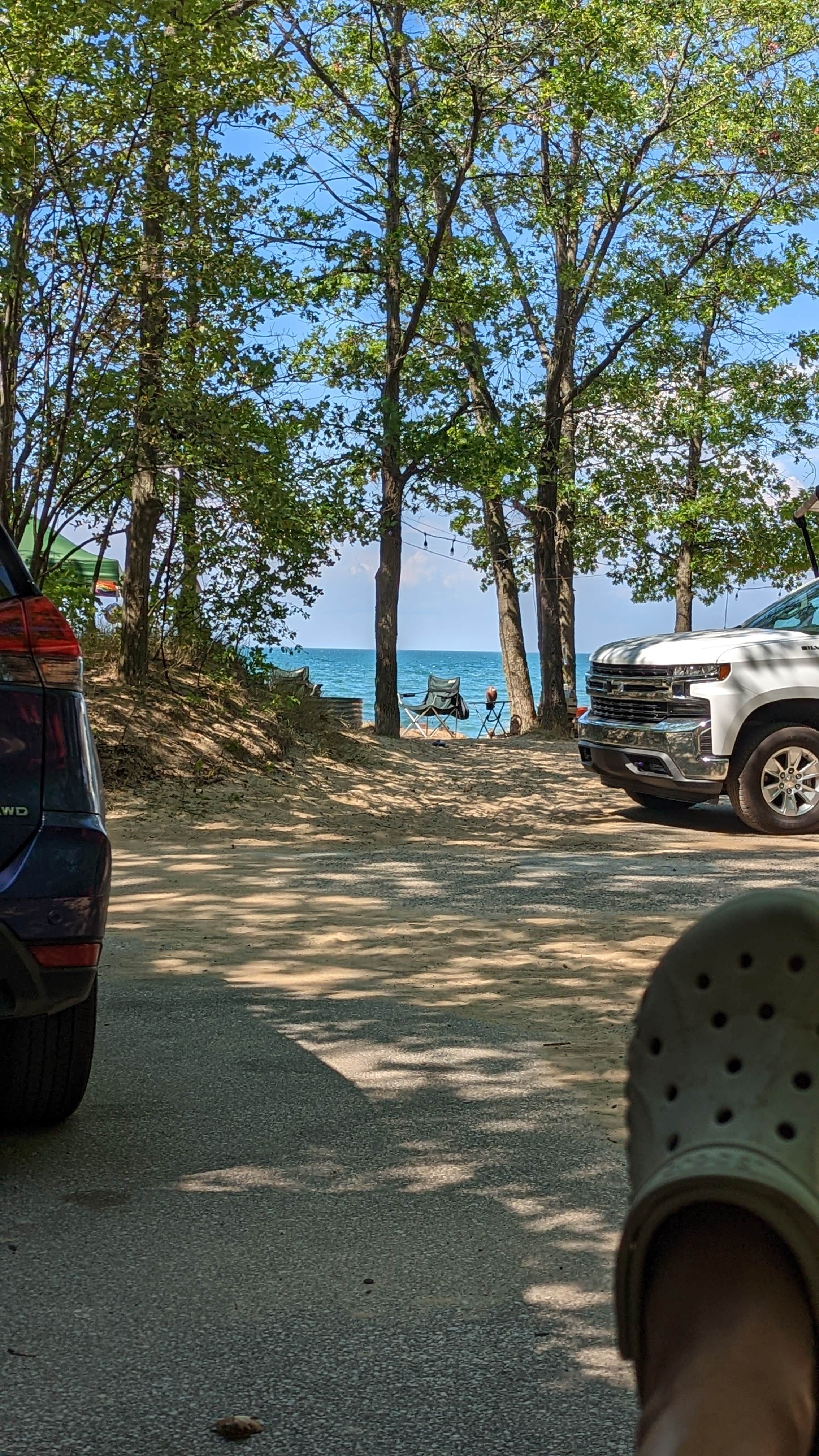 Gary E.'s photo of rv camping at Port Crescent State Park Campground near Cass City, MI
