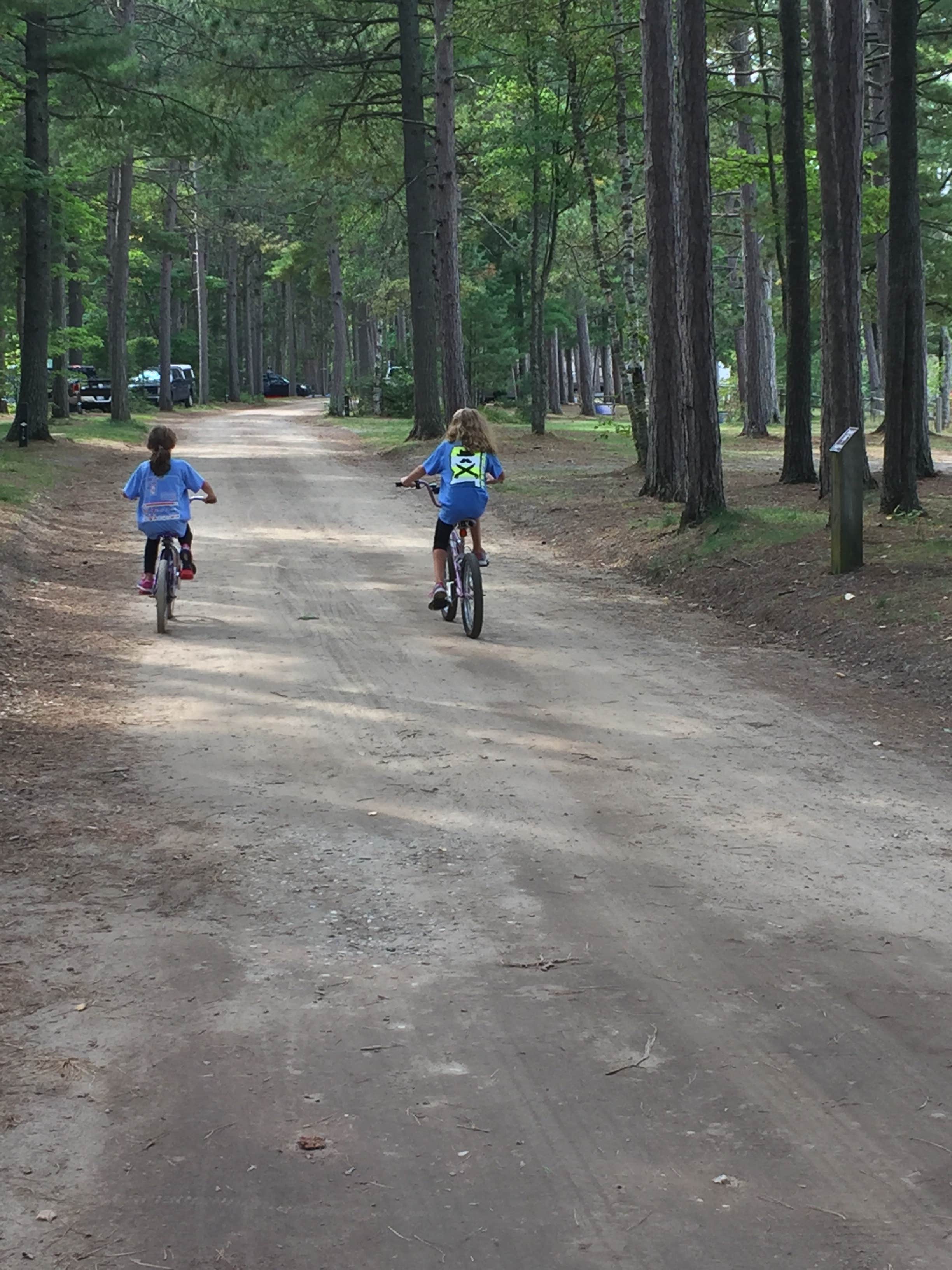 Camper-submitted photo at Lower Falls Campground — Tahquamenon Falls State Park in Michigan