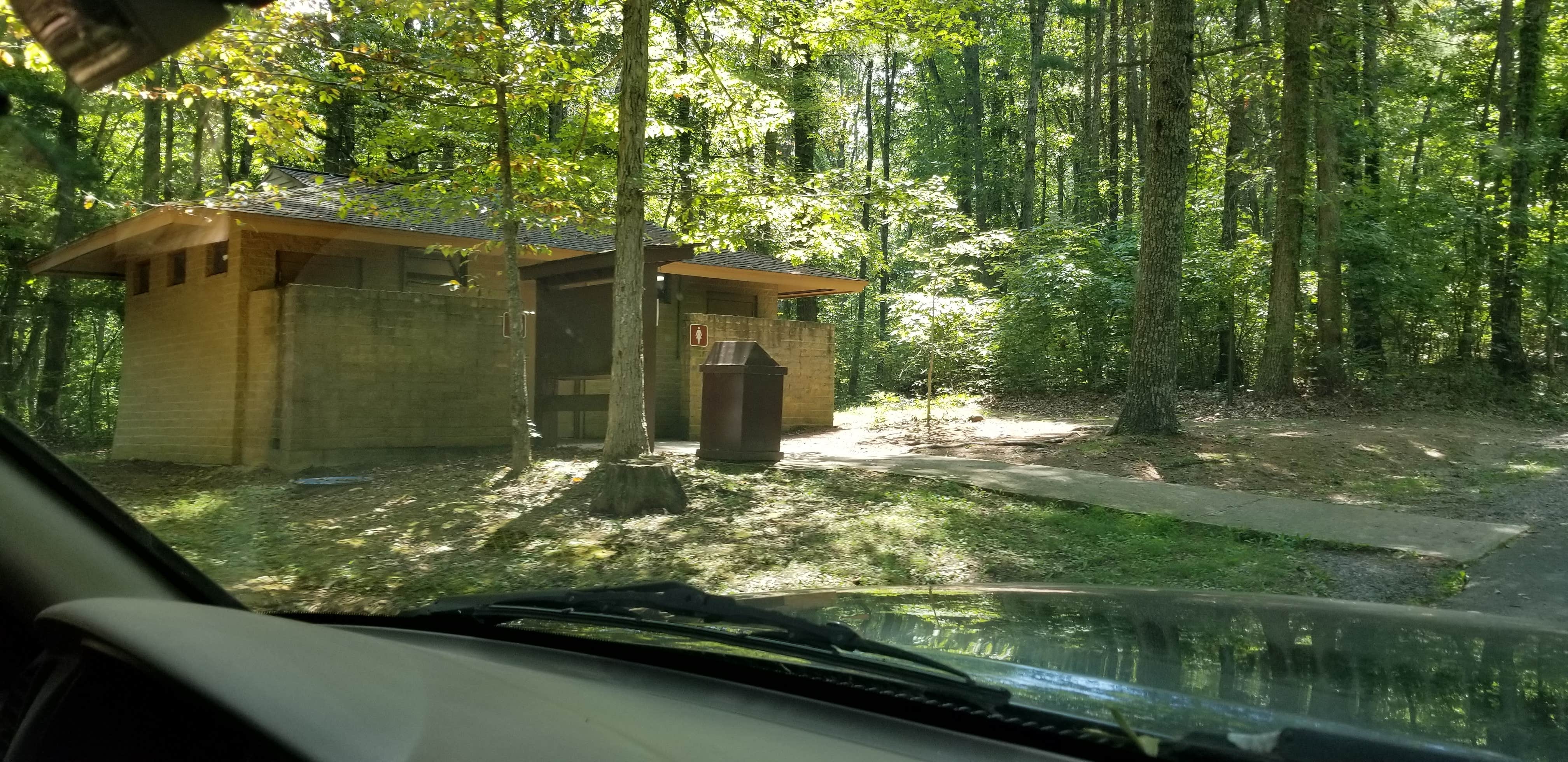 Jennifer K.'s photo of glamping accommodations at Morris Hill Campground near Buchanan, VA