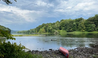 Camping near Camp Mohican Outdoor Center — Delaware Water Gap National Recreation Area: Bushkill Creek Boat In Campsite — Delaware Water Gap National Recreation Area, Unity House, Pennsylvania