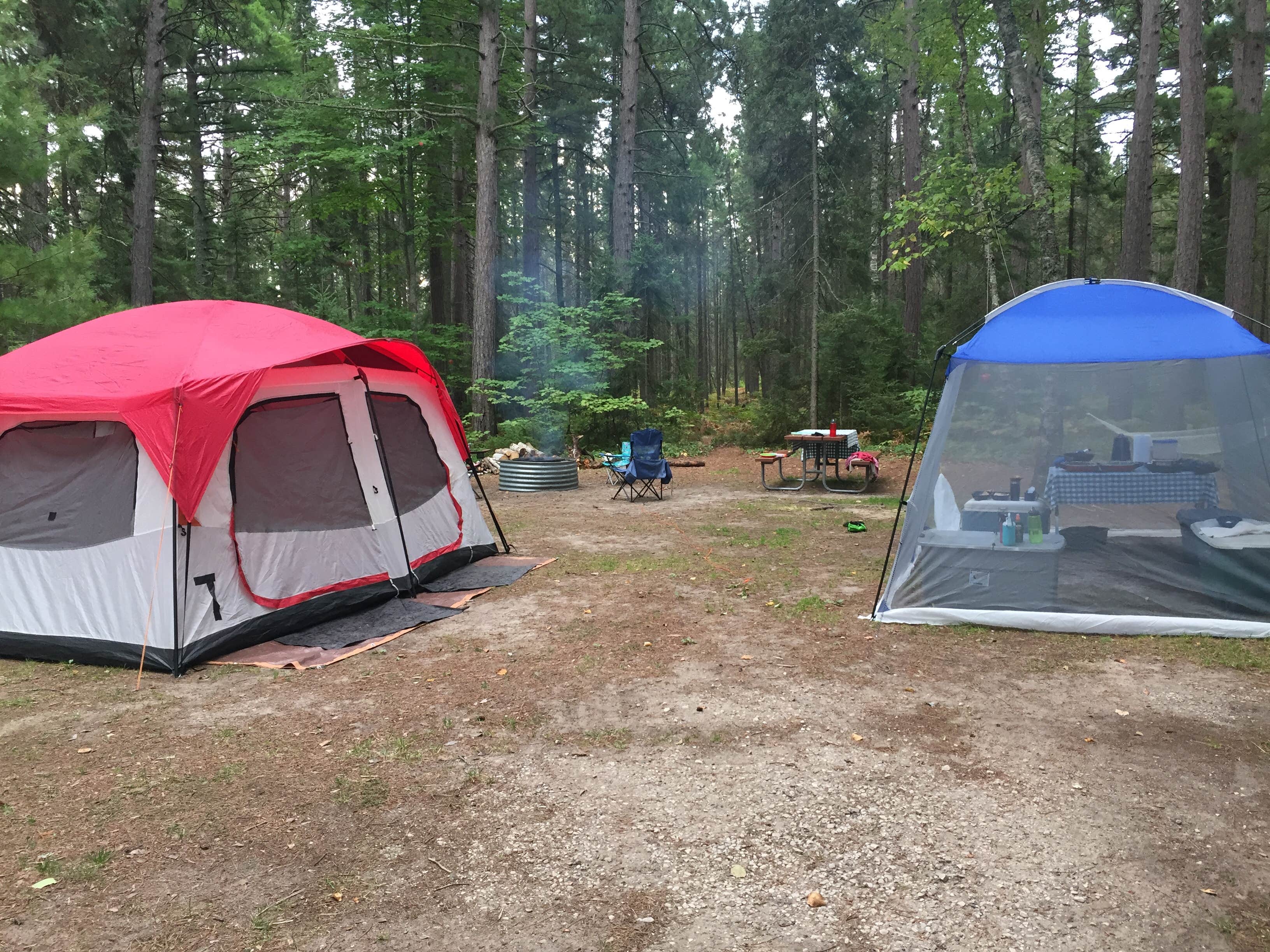 Sarah C.'s photo at Lower Falls Campground — Tahquamenon Falls State Park in Michigan
