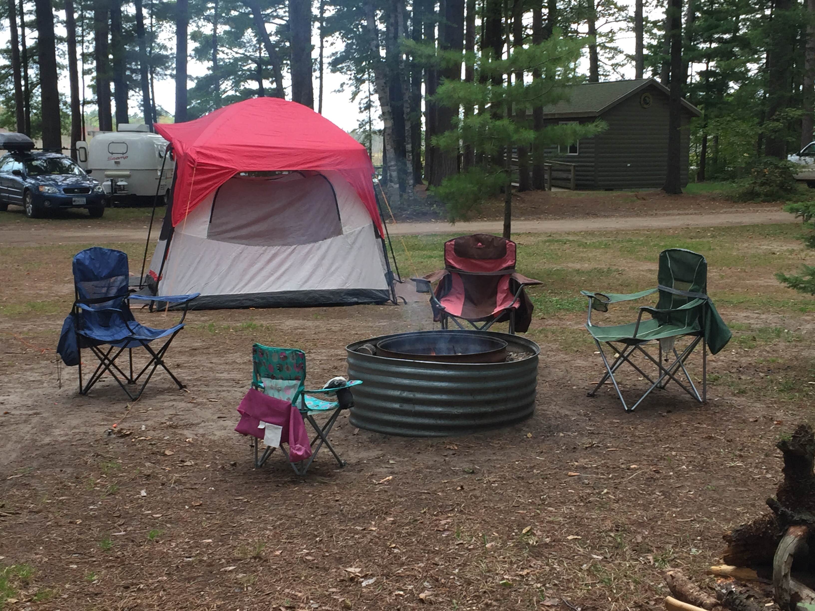 Lower Falls Campground — Tahquamenon Falls State Park