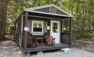 Thomas H.'s photo of glamping accommodations at Greeter Falls Campground near Lupton City, TN
