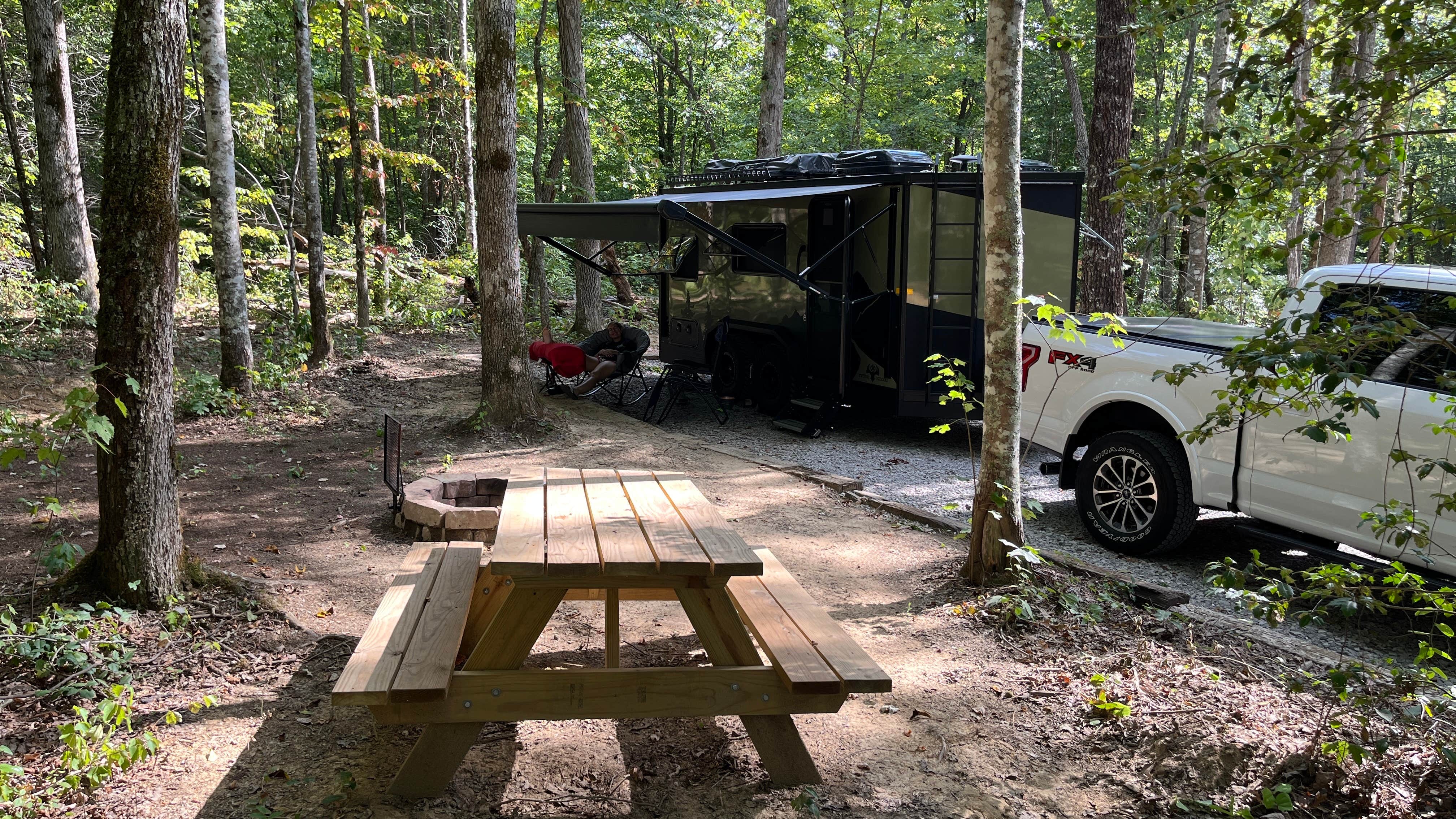 Thomas H.'s photo at Greeter Falls Campground near Gruetli-Laager, TN