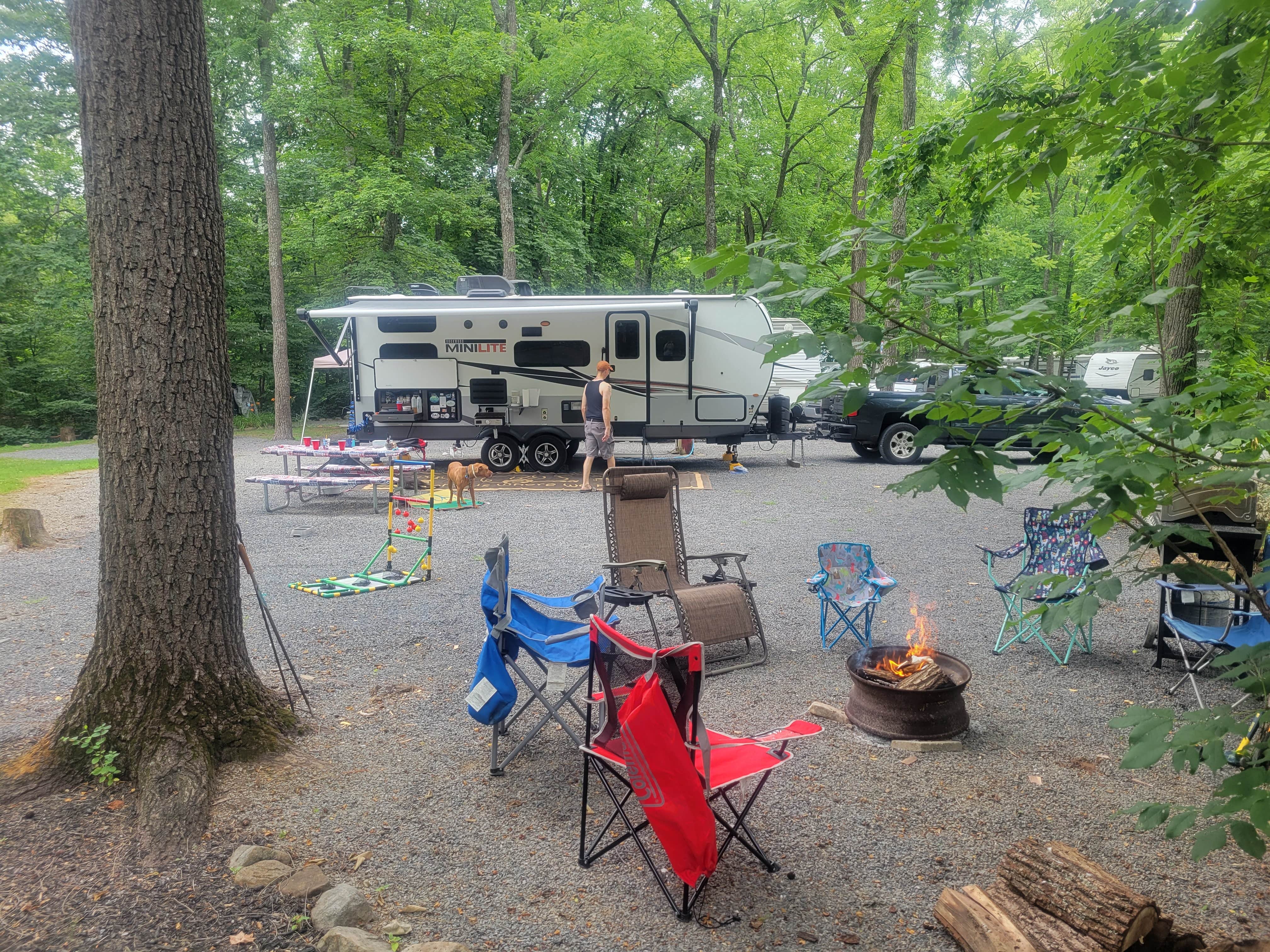 Camper-submitted photo at Dogwood Acres Campground near Carlisle, PA